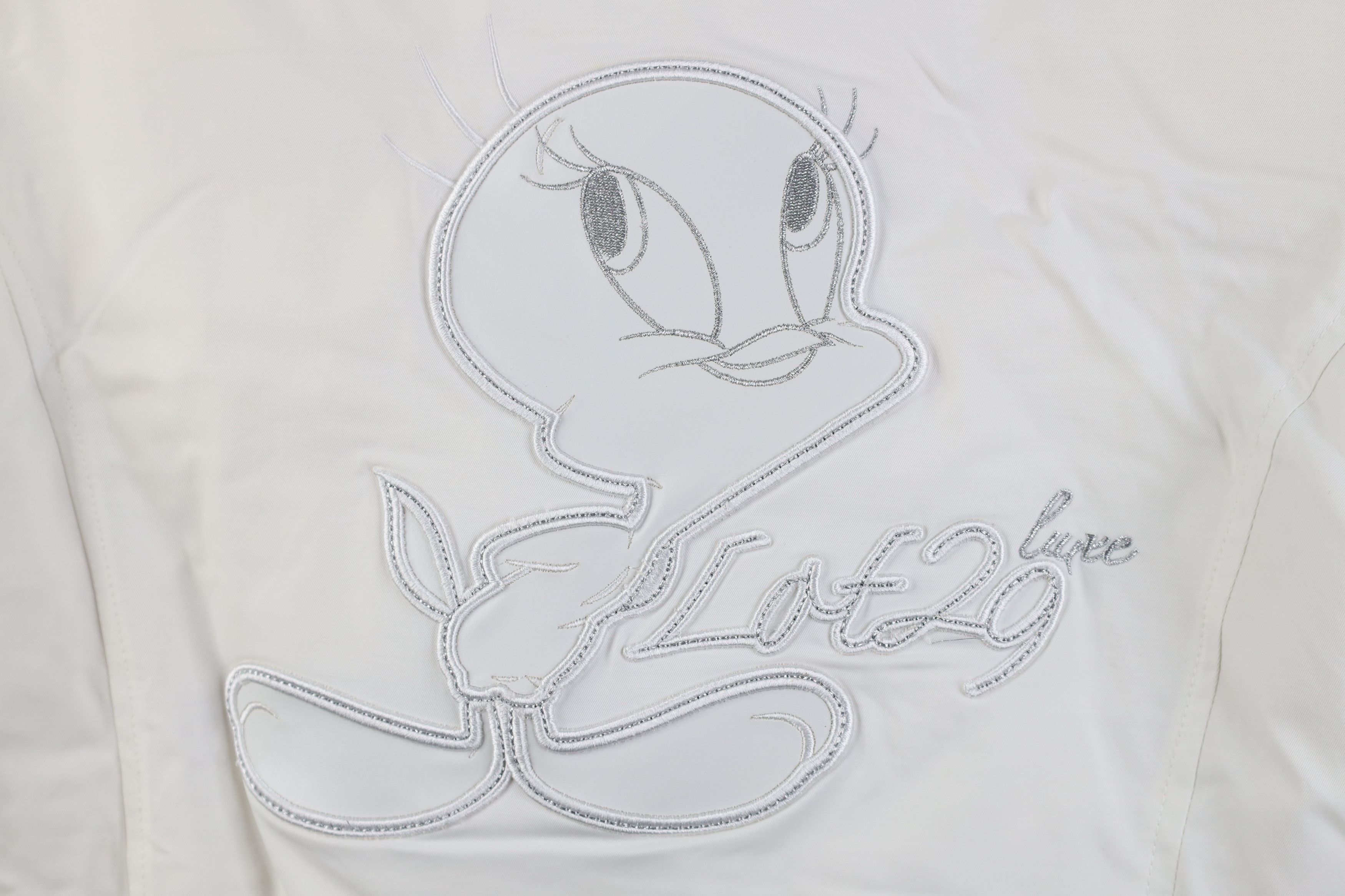 Vintage Deadstock Vintage 90s Y2K Tweety Bird Cropped Puffer Jacket Size M / US 6-8 / IT 42-44 - 12 Thumbnail