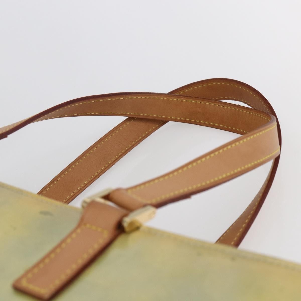 Louis Vuitton LOUIS VUITTON Monogram Vernis Columbus Tote Bag Gris M91028 Size ONE SIZE - 8 Thumbnail