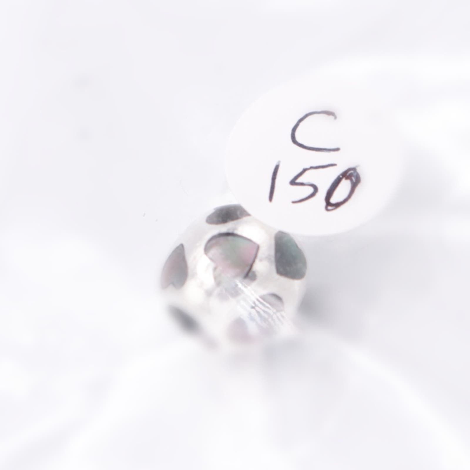 pandora Authentic PANDORA Love Me Black Mother of Pearl Charm Size ONE SIZE - 8 Thumbnail