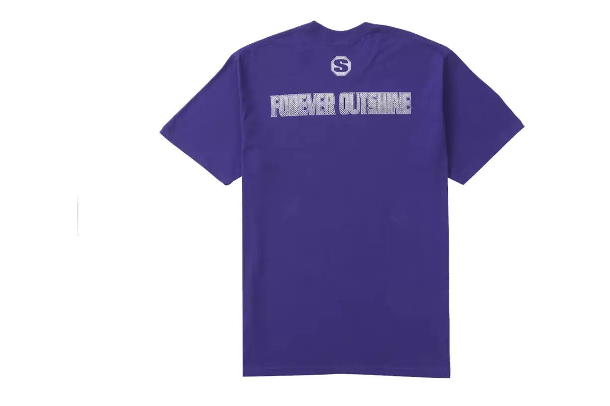 Supreme Supreme Blockbuster Tee Purple Size M Size US M / EU 48-50 / 2 - 2 Thumbnail