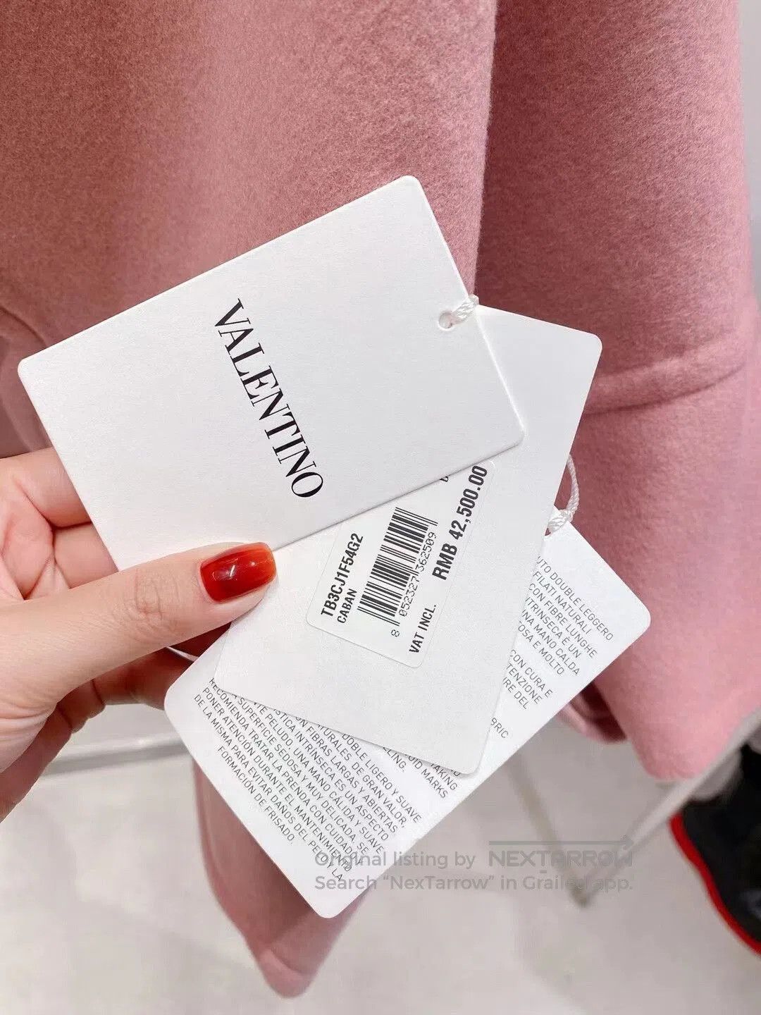 Valentino Valentino Pink Wool Coat Size 36. Size US S / EU 44-46 / 1 - 4 Thumbnail