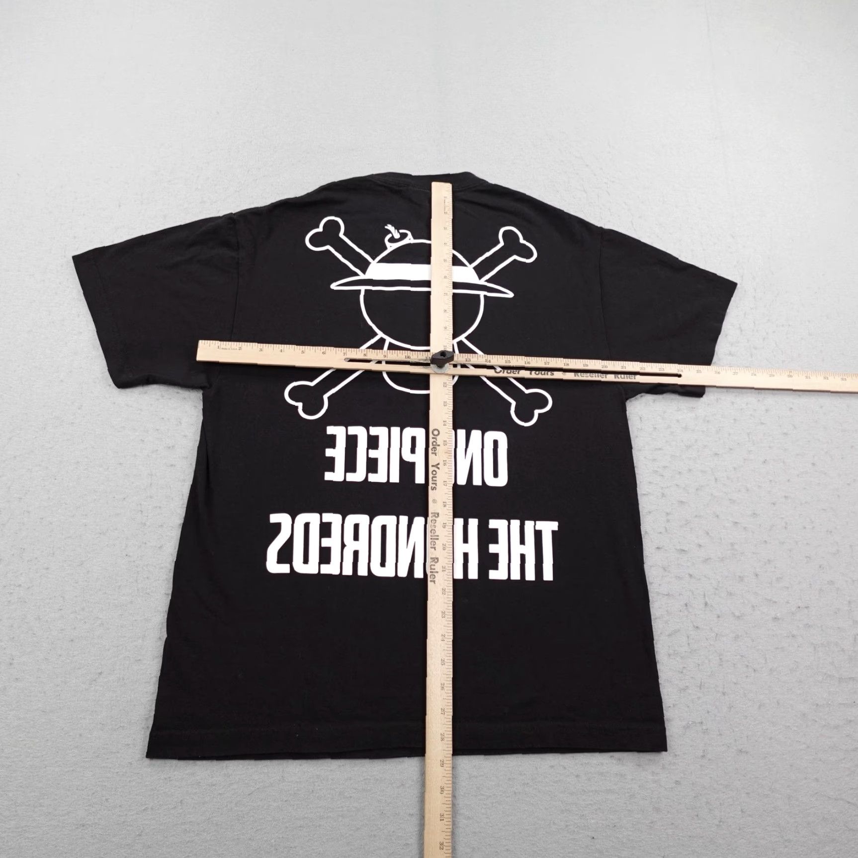 The Hundreds VINTAGE One Piece The Hundreds Shirt Mens Large Black Japanese Anime Luffy Skull Tee Size US L / EU 52-54 / 3 - 6 Thumbnail