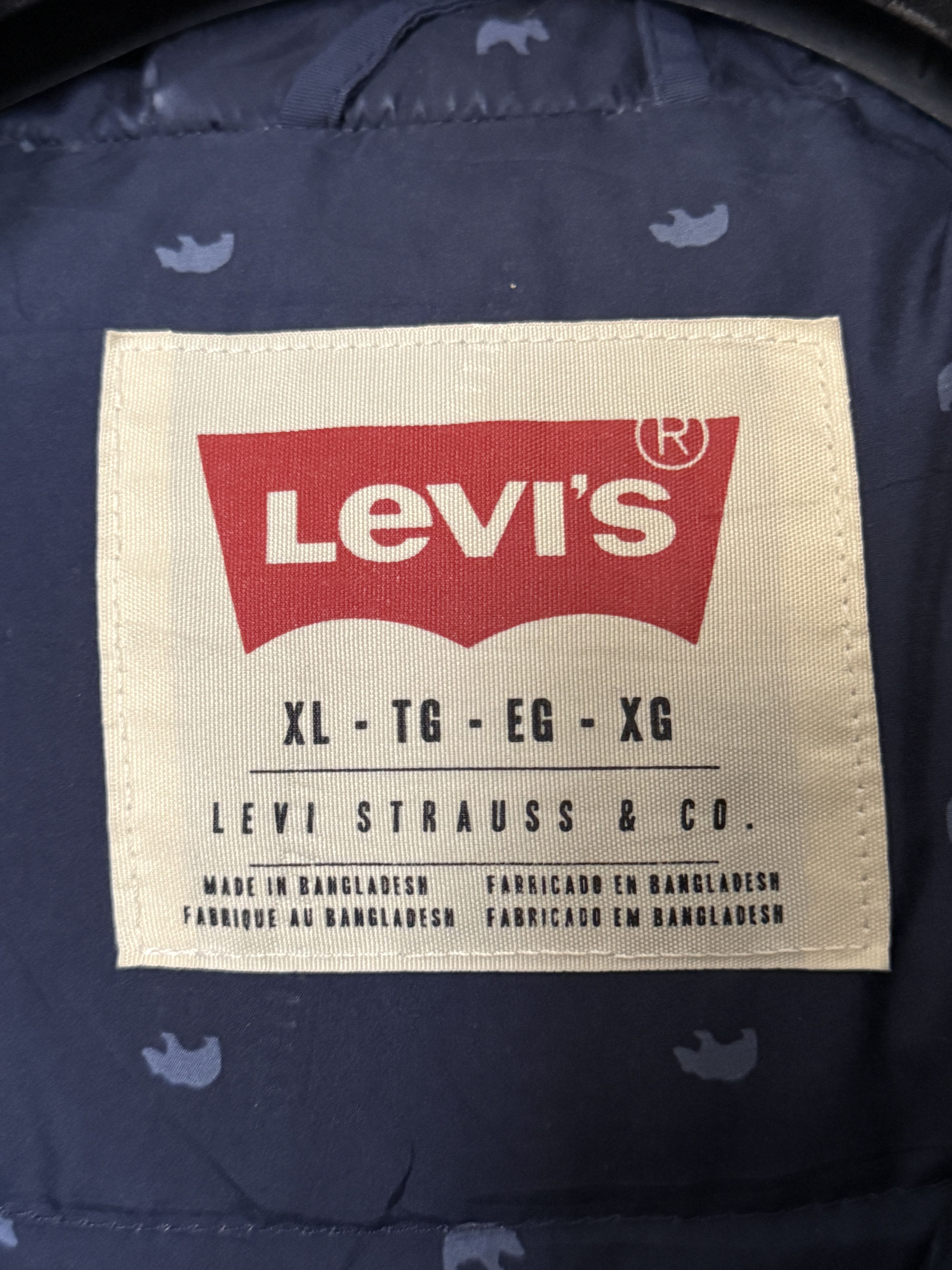 Levi's Levi’s down jacket parka puffer multipocket blue xl size Size US XL / EU 56 / 4 - 17 Thumbnail