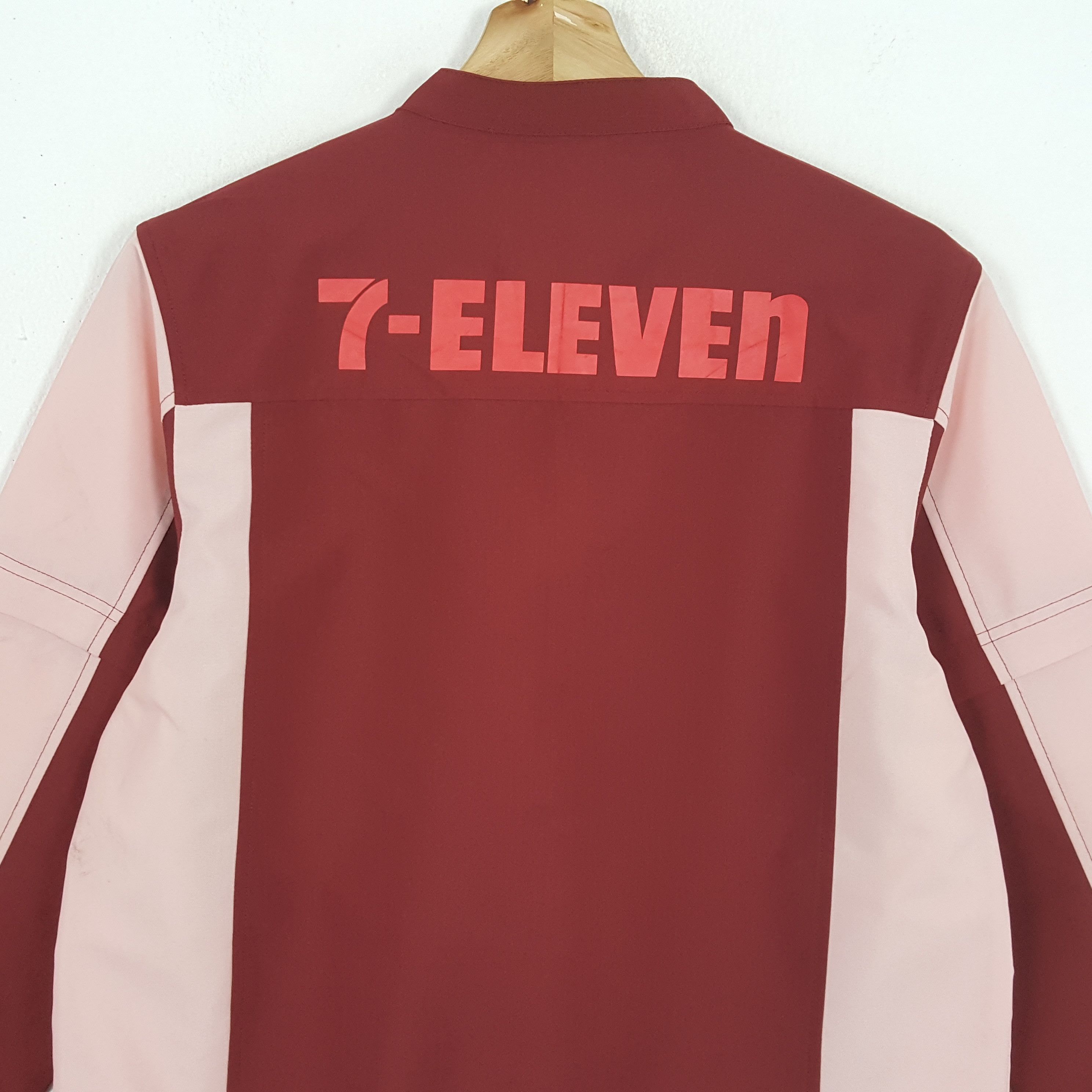 Japanese Brand × Vintage Vintage 7-ELEVEn Japanese Workers Uniform Jacket Size US S / EU 44-46 / 1 - 2 Thumbnail