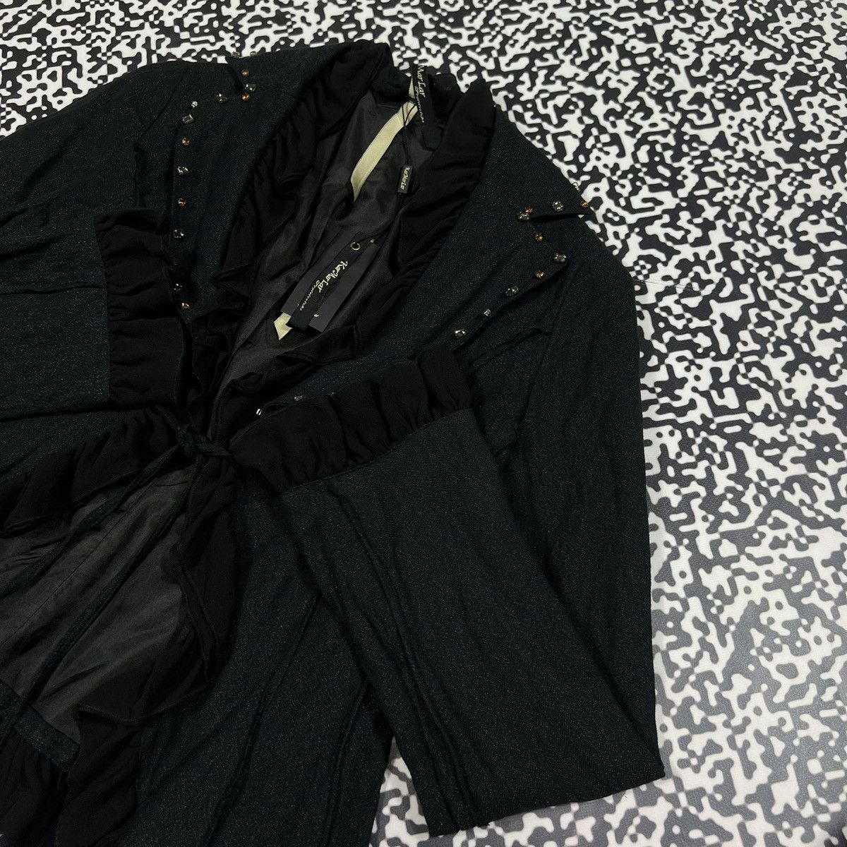 Japanese Brand Vintage Y2K Japanese Style Sexy Retro Style Blazer Jacket Size S / US 4 / IT 40 - 9 Thumbnail