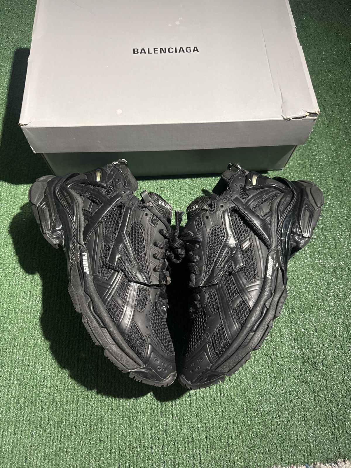 Balenciaga Balenciaga runner black size 44 Size US 11 / EU 44 - 2 Thumbnail