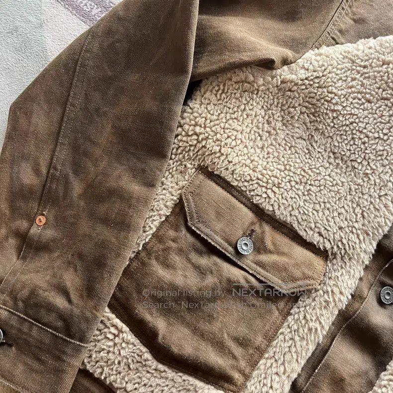 RRL Ralph Lauren RRL Ralph Lauren Brown bear mud-dyed jacket Size US M / EU 48-50 / 2 - 8 Thumbnail