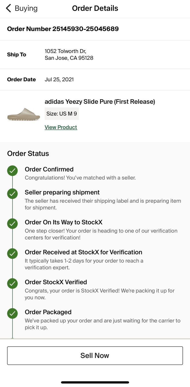 Adidas × Yeezy adidas Yeezy Slide Pure (Original Release) Size US 9 / EU 42 - 10 Thumbnail