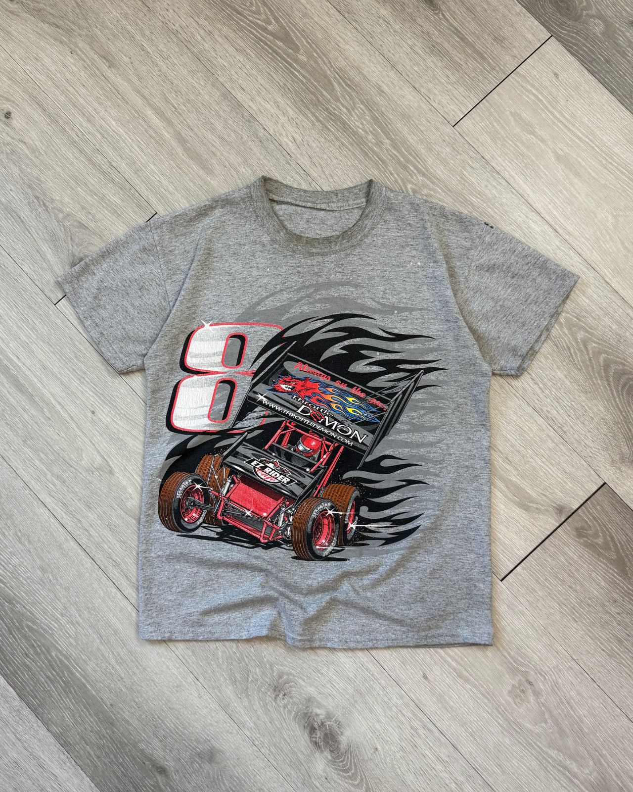 Vintage Vintage Rush Racing Throttle Demon 8 Sprint Car TShirt Small Size US S / EU 44-46 / 1 - 1 Thumbnail