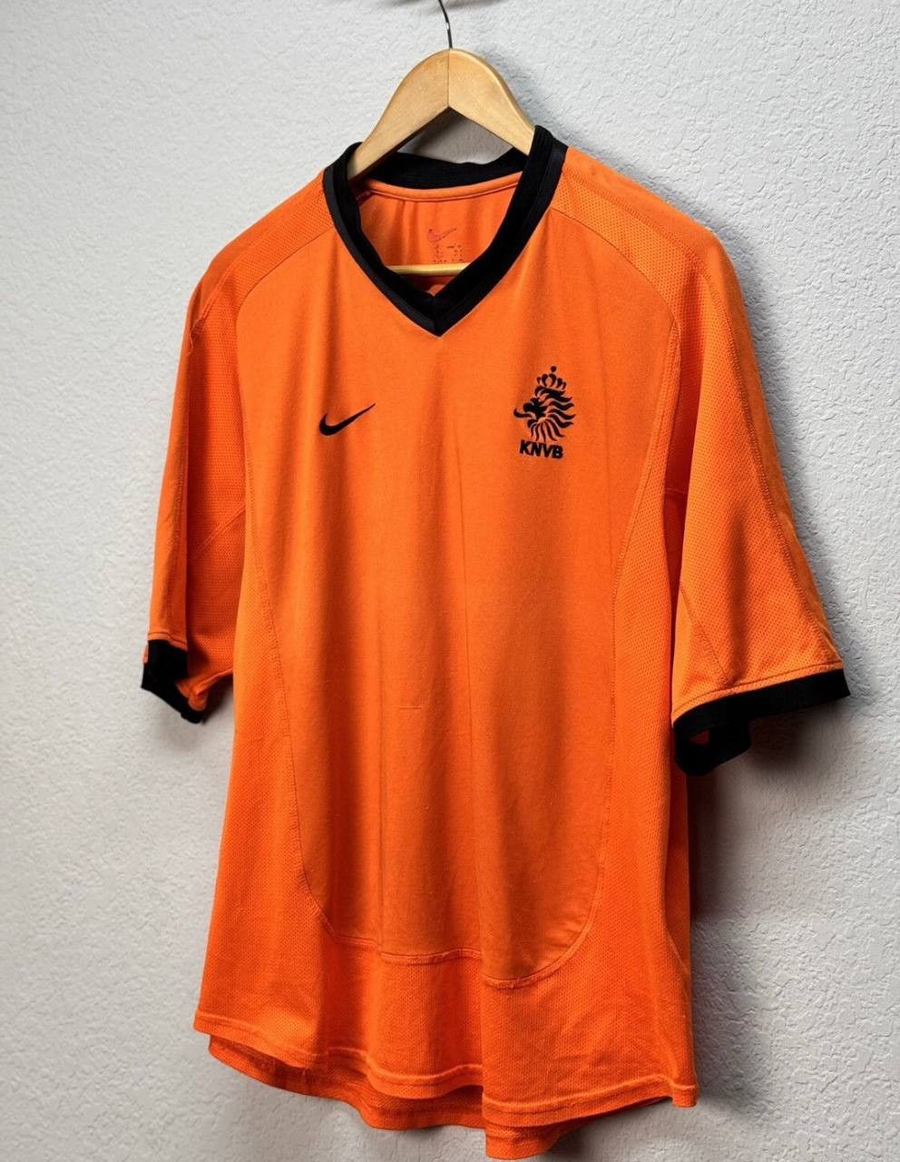 Nike × Vintage Nike 90s Rare Netherlands KNVB Soccer Jersey Drill Size US L / EU 52-54 / 3 - 1 Thumbnail