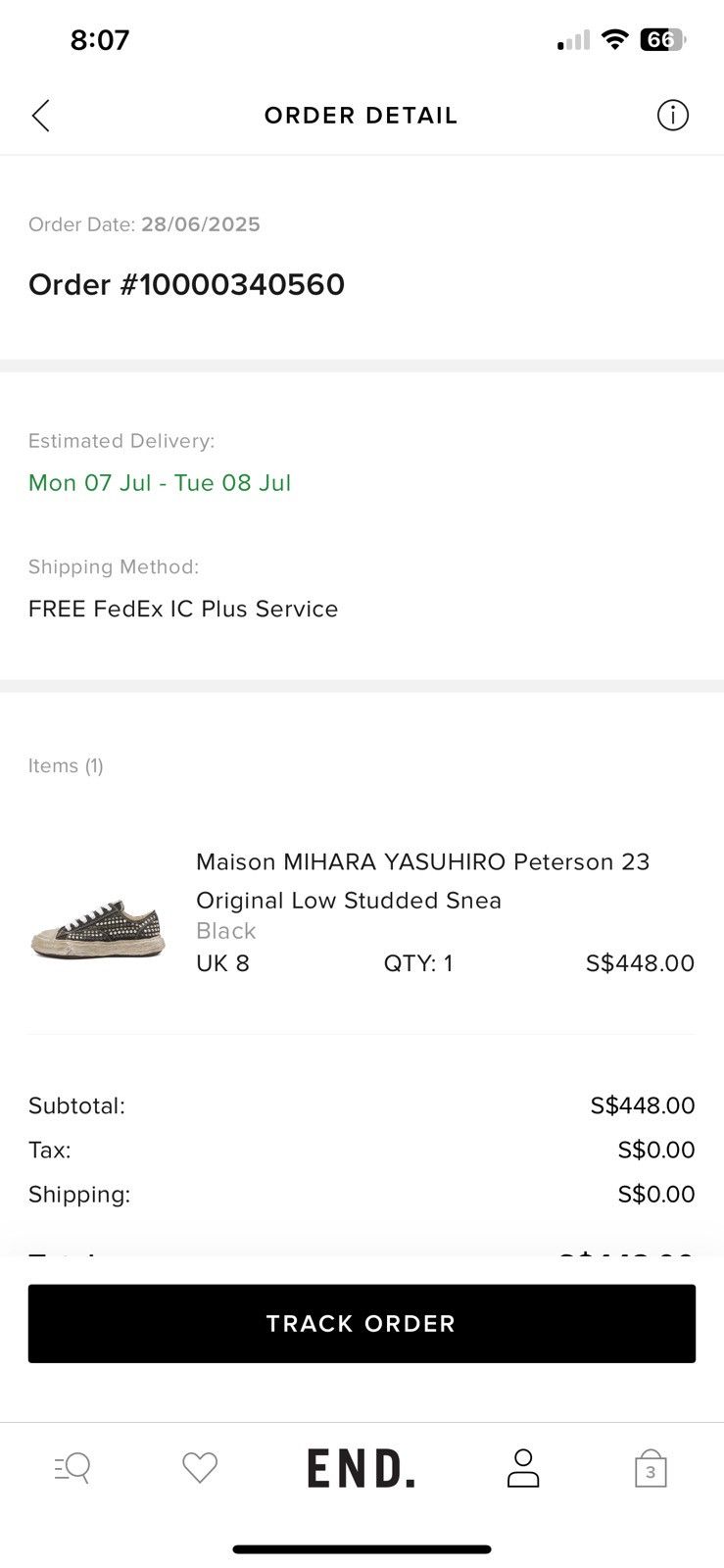 Maison MIHARA YASUHIRO Maison Miharayasuhiro Peterson original low studded sneakers Size US 9 / EU 42 - 12 Thumbnail