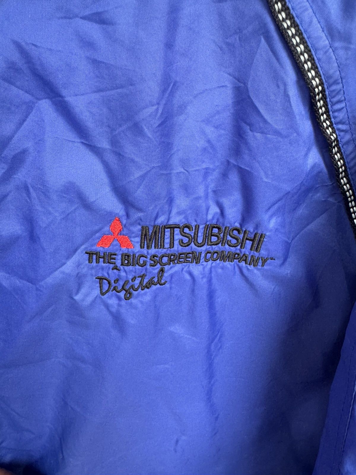 Other Mitsubishi blue rain jacket Size US M / EU 48-50 / 2 - 2 Thumbnail
