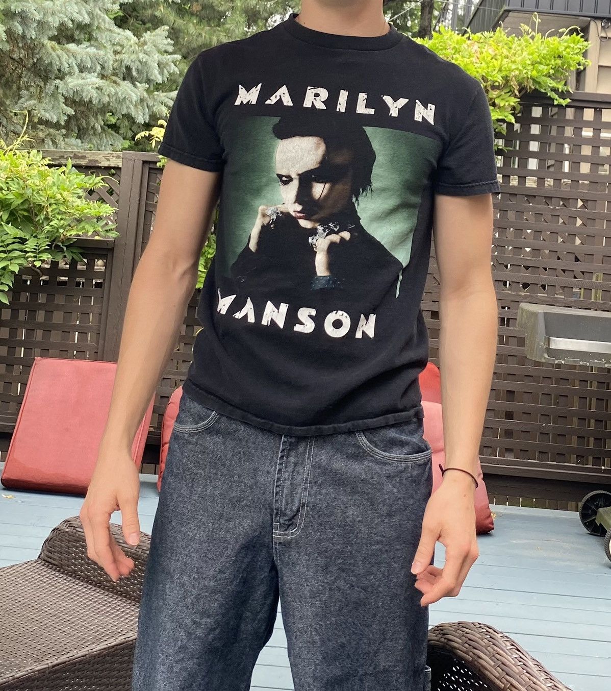 Giant × Vintage giant Marilyn Manson tee Size US S / EU 44-46 / 1 - 4 Thumbnail