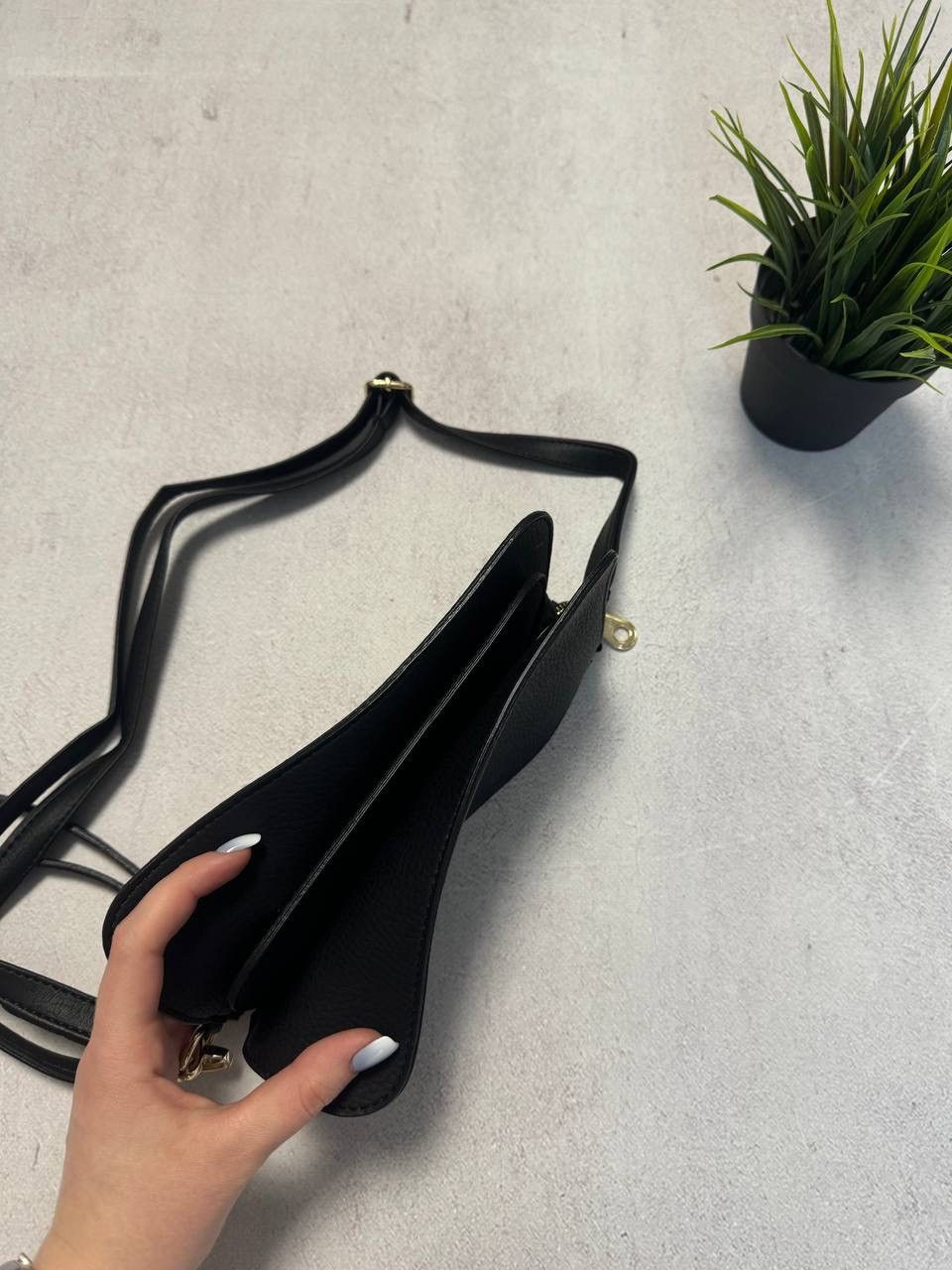 Leather × Mulberry Mulberry Leather Shoulder Bag Messenger Black Womens Size ONE SIZE - 10 Thumbnail