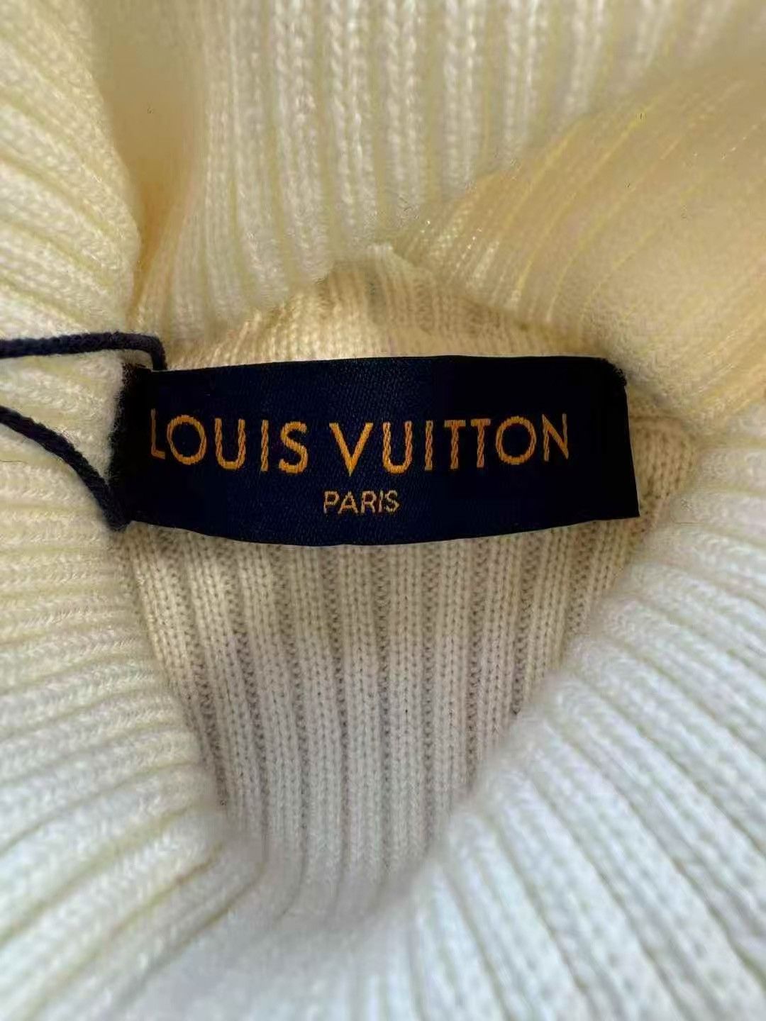 Louis Vuitton × Nigo Louis Vuitton Intarsia Jacquard Turtleneck Sweater Size US L / EU 52-54 / 3 - 3 Thumbnail