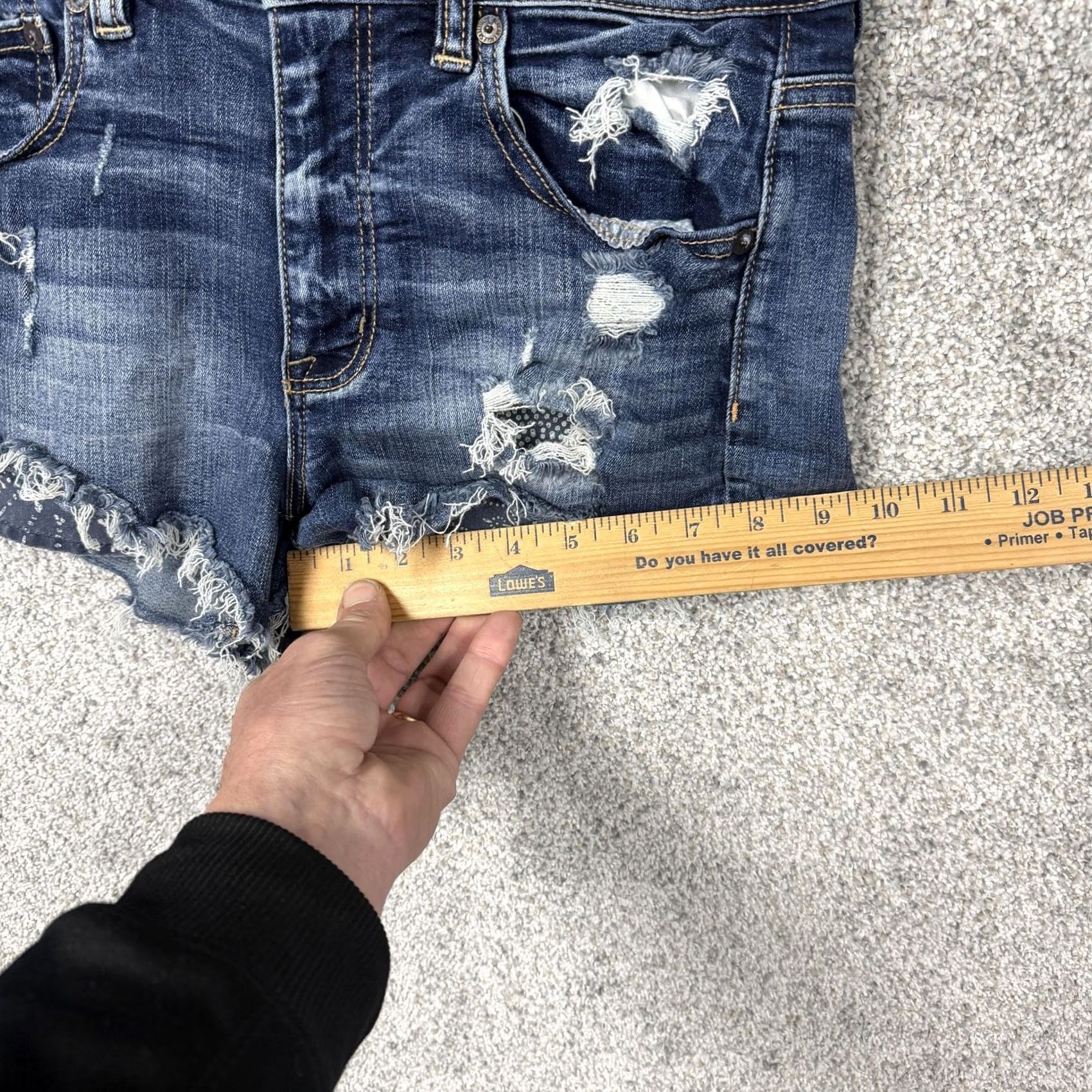 American Eagle Outfitters VINTAGE American Eagle Shorts 6 30x3 Rockstar Girlfriend Western Indie Chic Festivalcore Size 28" / US 6 / IT 42 - 4 Thumbnail
