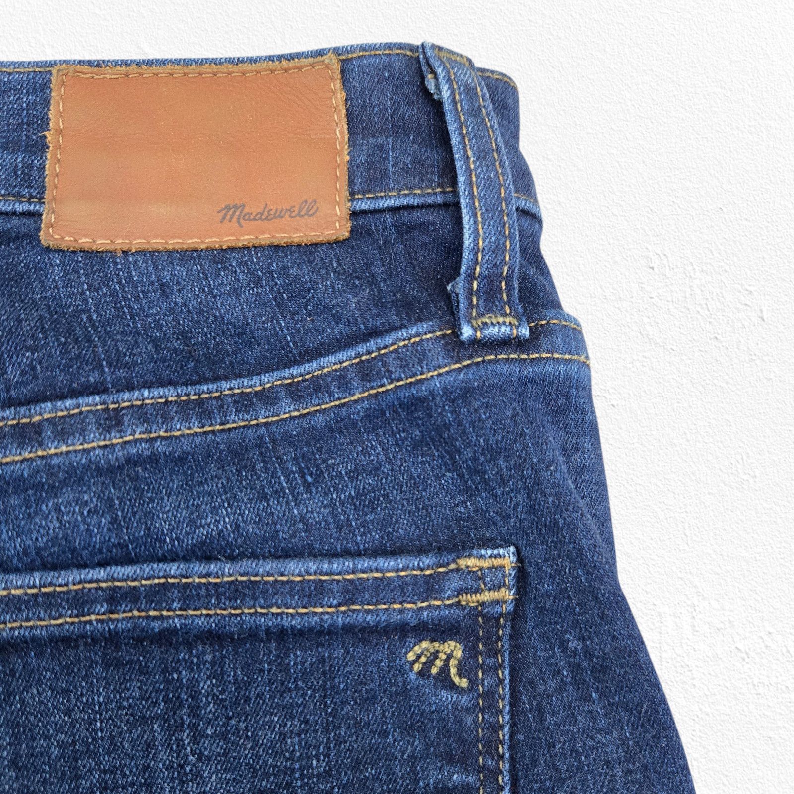 Madewell Madewell 10 High Rise Skinny Jeans Size 26 Dark Wash Size 26" / US 2 / IT 38 - 7 Thumbnail