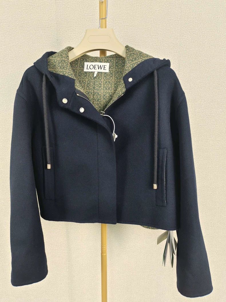 Loewe LOEWE A woolen coat Size XXS / US 00 / IT 34 - 1 Thumbnail
