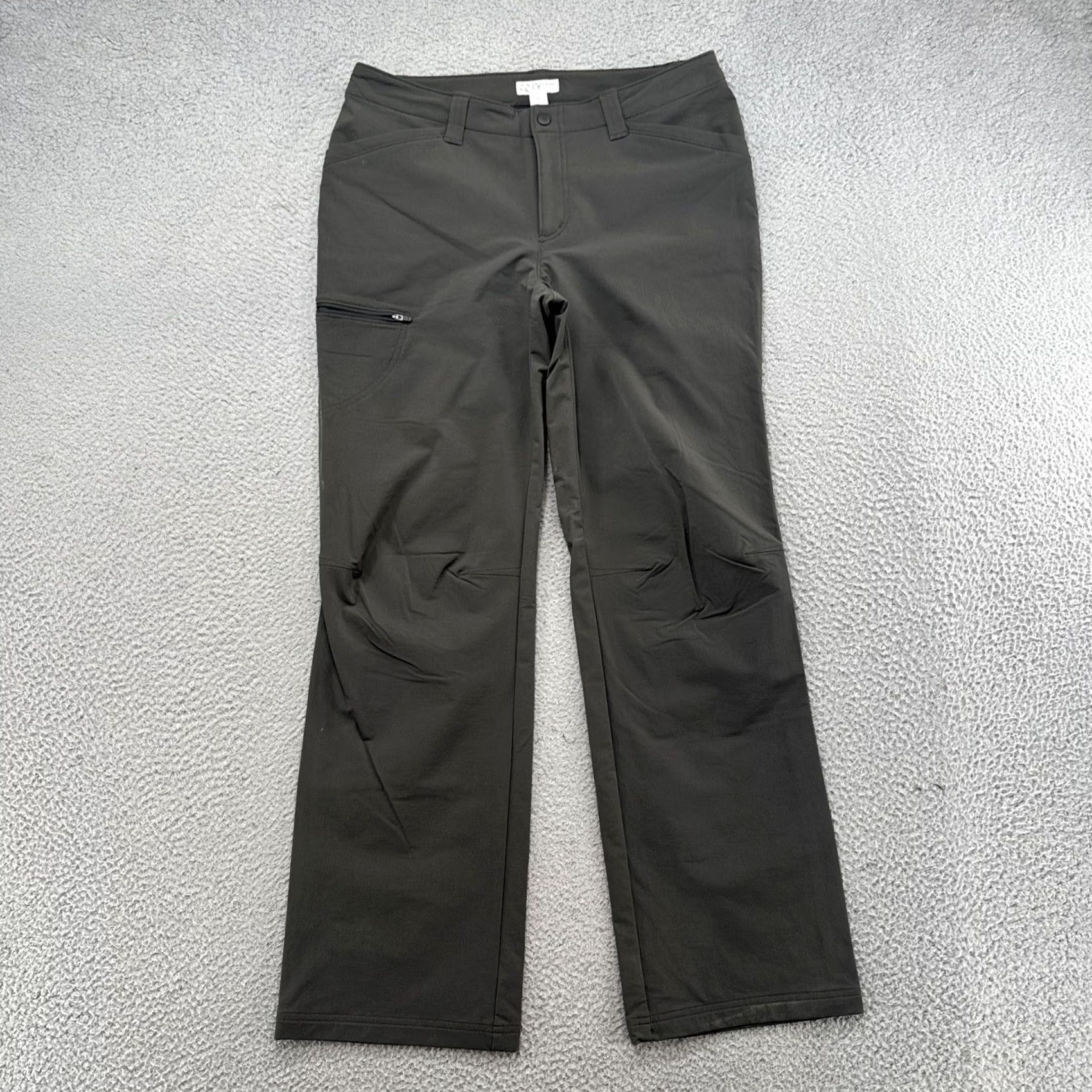 Vintage Guide Series Women's Hiking Pants Zipper Pocket Nylon Green Size 10 Regular Front Windbreaker 90s? Size 32" / US 10 / IT 46 - 2 Thumbnail
