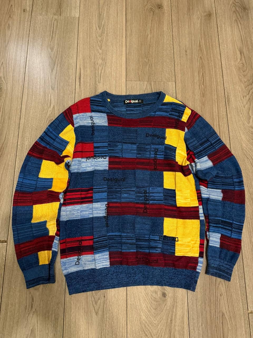 Desigual Desigual Sweater Mens Size M Multioclor Regular Pullover Size US M / EU 48-50 / 2 - 1 Thumbnail