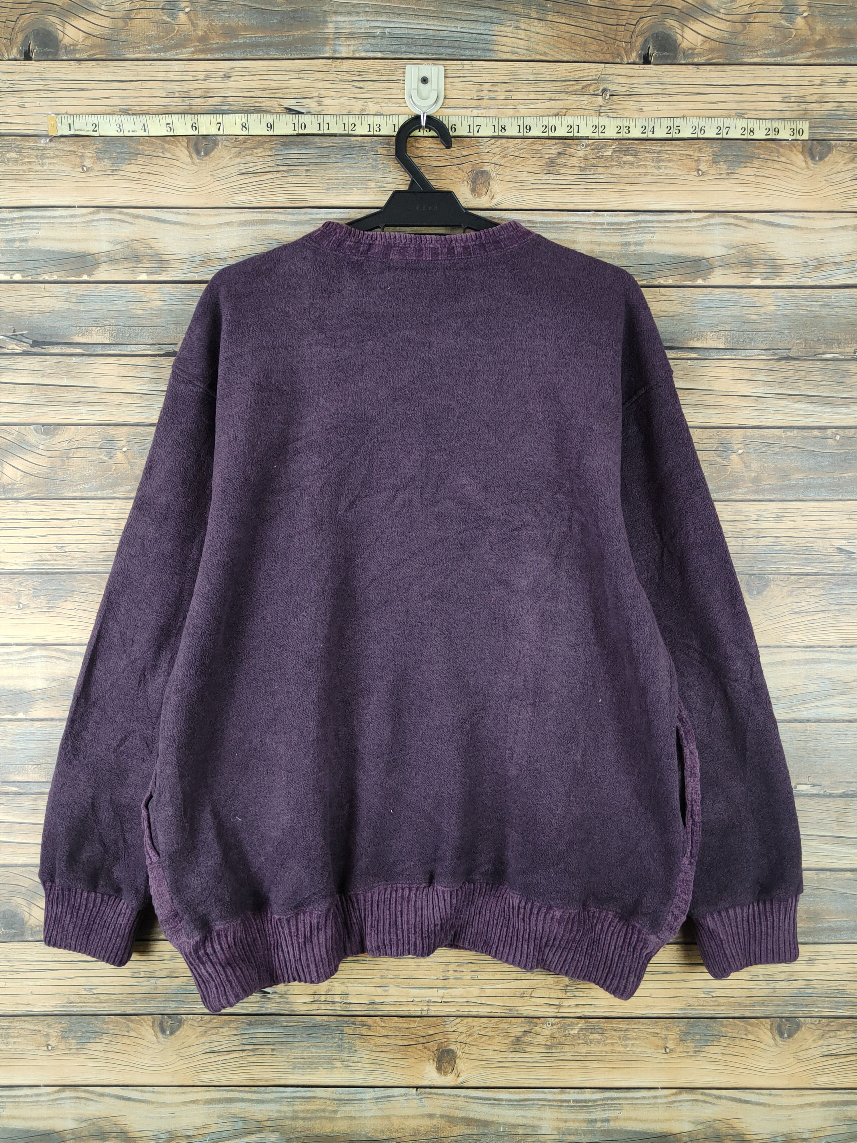 Japanese Brand × Vintage DL Short Arrow Purple Wool Sweatshirts #373 Size US L / EU 52-54 / 3 - 8 Thumbnail