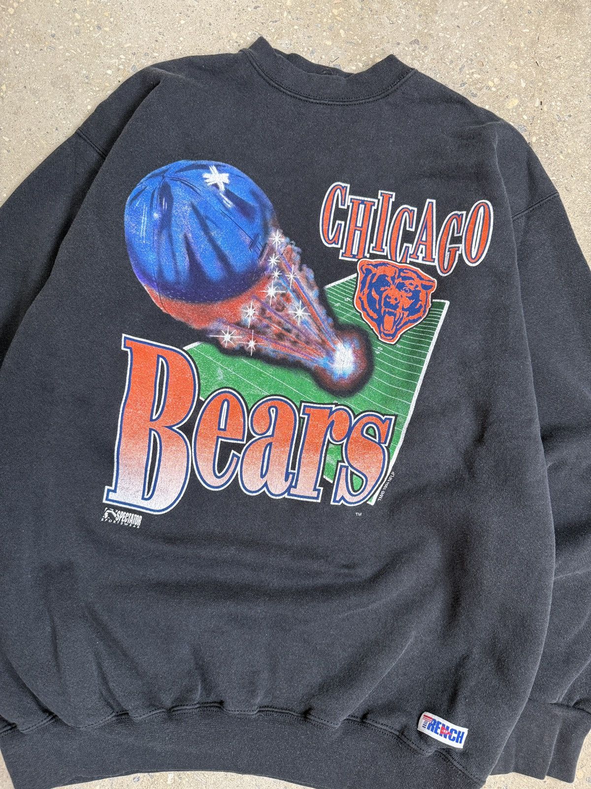 Vintage 1994 NFL Chicago Bears Vintage Crewneck Size US L / EU 52-54 / 3 - 3 Thumbnail
