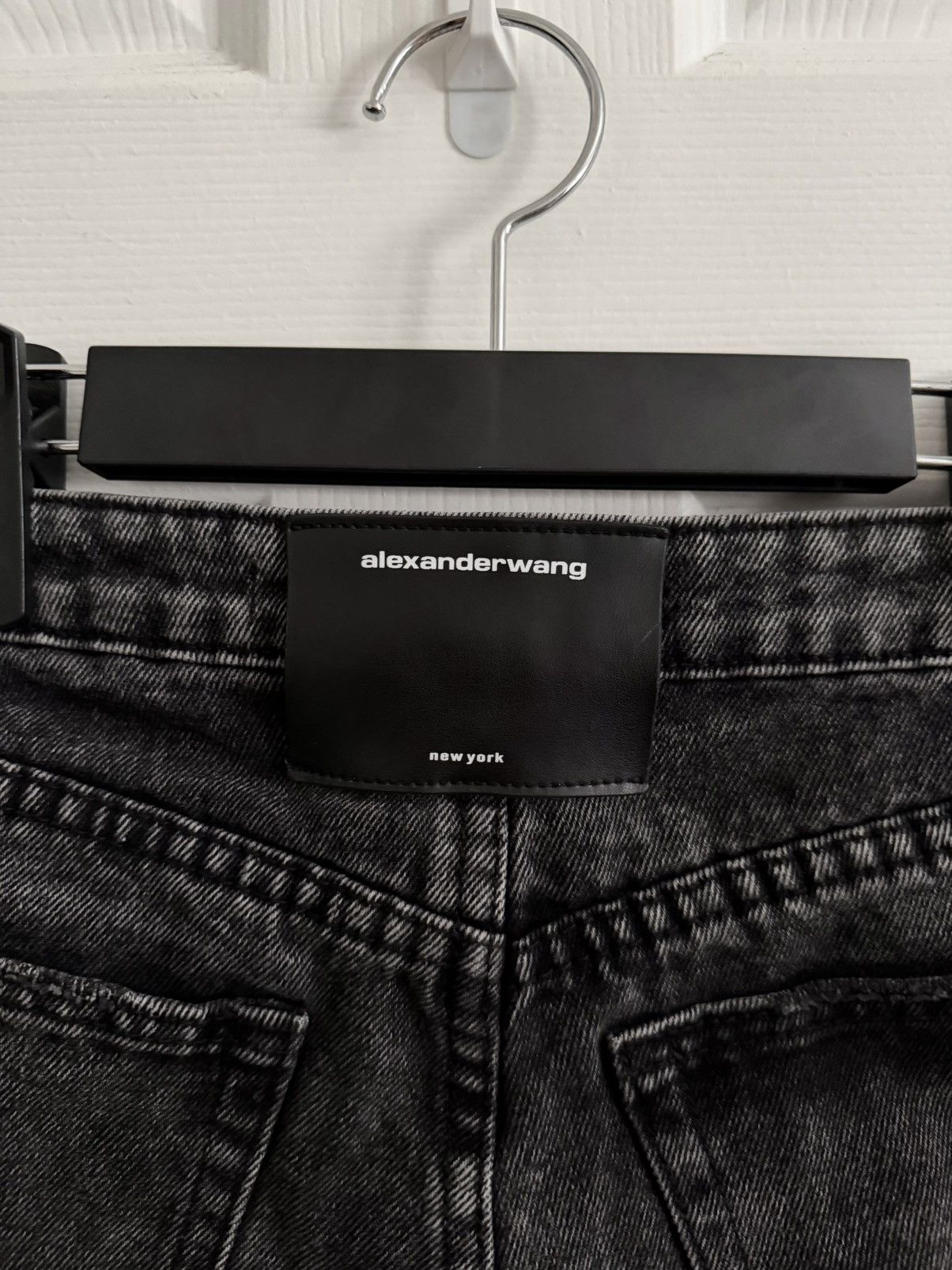 Alexander Wang Alexander Wang Black Denim Bite Shorts Size 26" / US 2 / IT 38 - 5 Thumbnail