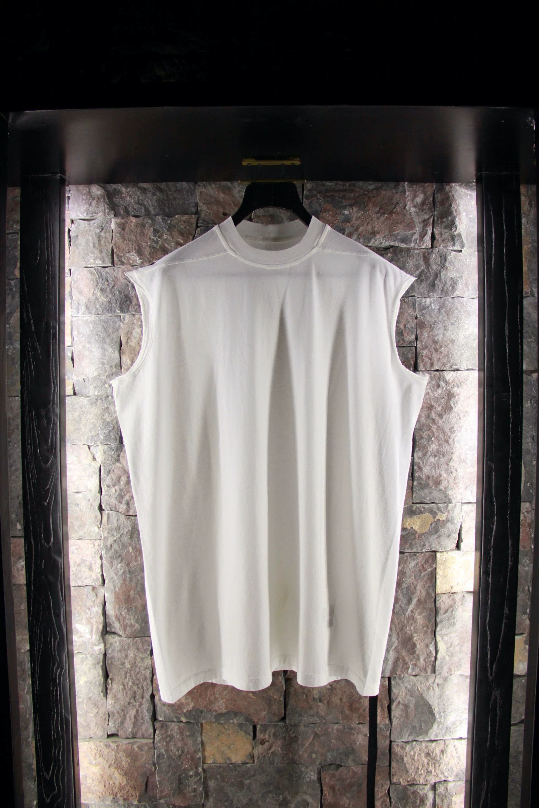 Rick Owens Rick Owens White Tank Top Men m Size US M / EU 48-50 / 2 - 1 Thumbnail