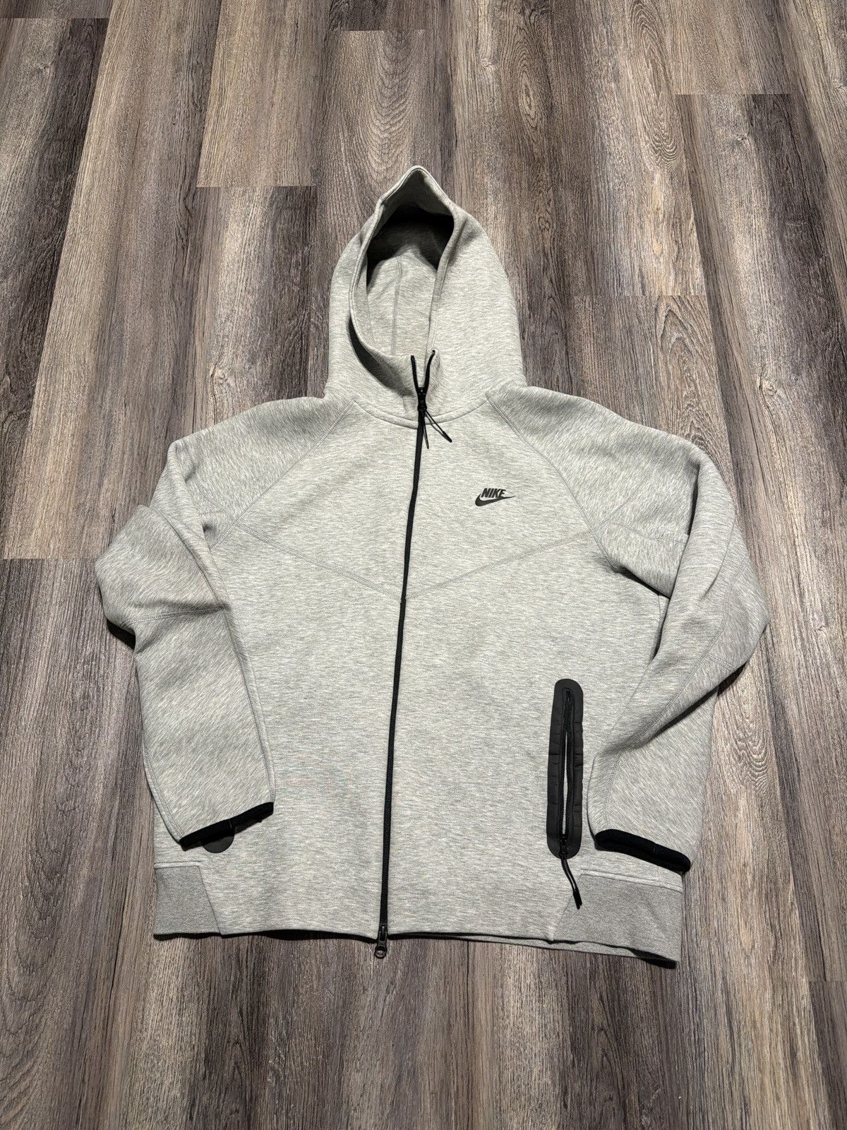 Nike Nike Tech Zip-Up Jacket Grey Size US XL / EU 56 / 4 - 1 Thumbnail