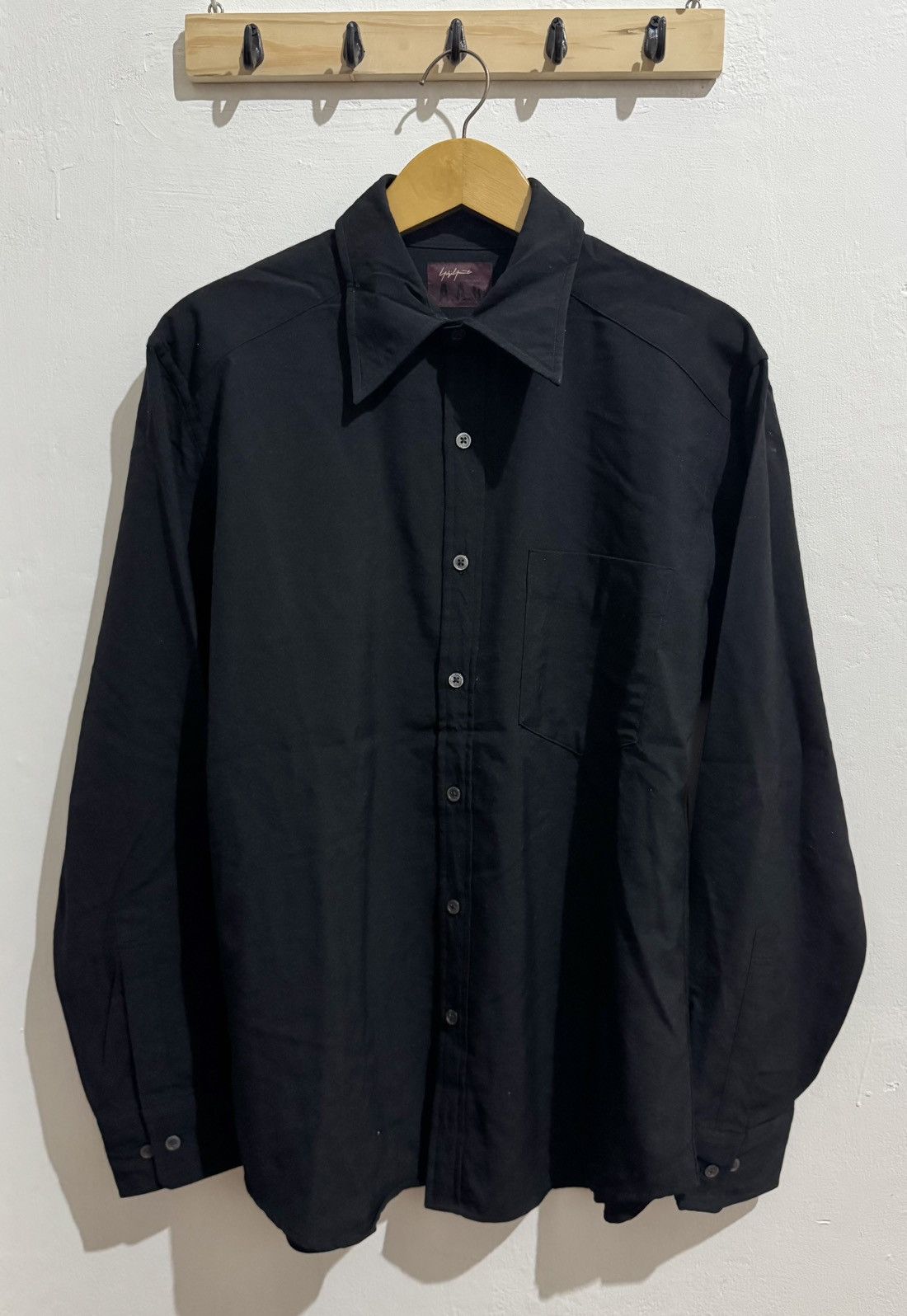 Vintahe Yohji Yamamoto Durban A.A.R Black Shirt