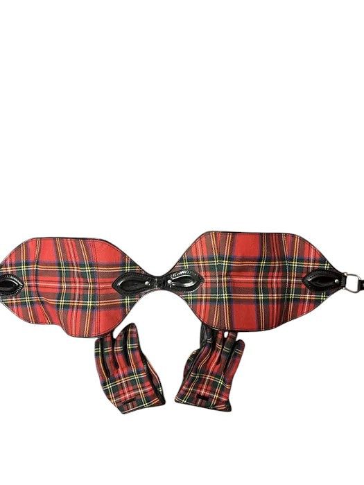 Dsquared2 CHECKERED SET (BELT + GLOVES) Size ONE SIZE - 3 Thumbnail