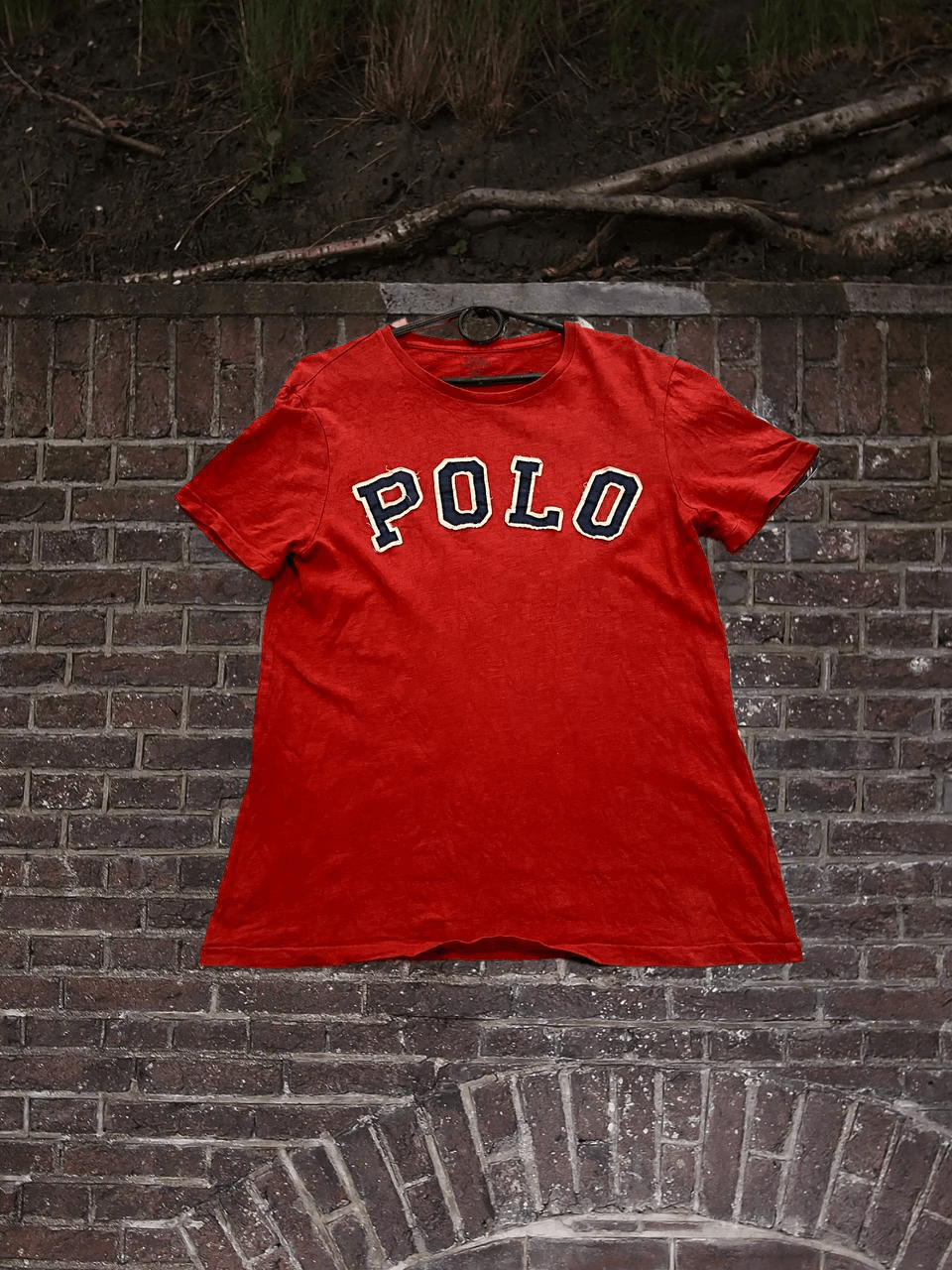 Polo Ralph Lauren Y2K T-shirt red big logo Polo Ralph Lauren Vintage Size US M / EU 48-50 / 2 - 1 Thumbnail