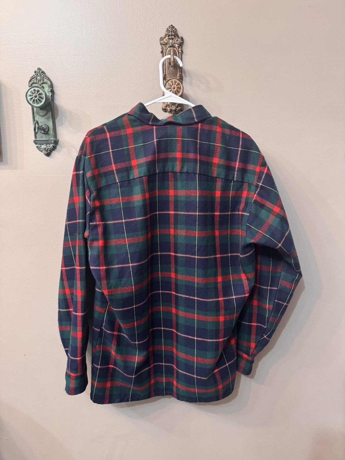 Vintage Vintage Men’s Flannel Long Sleeve Size US L / EU 52-54 / 3 - 3 Thumbnail