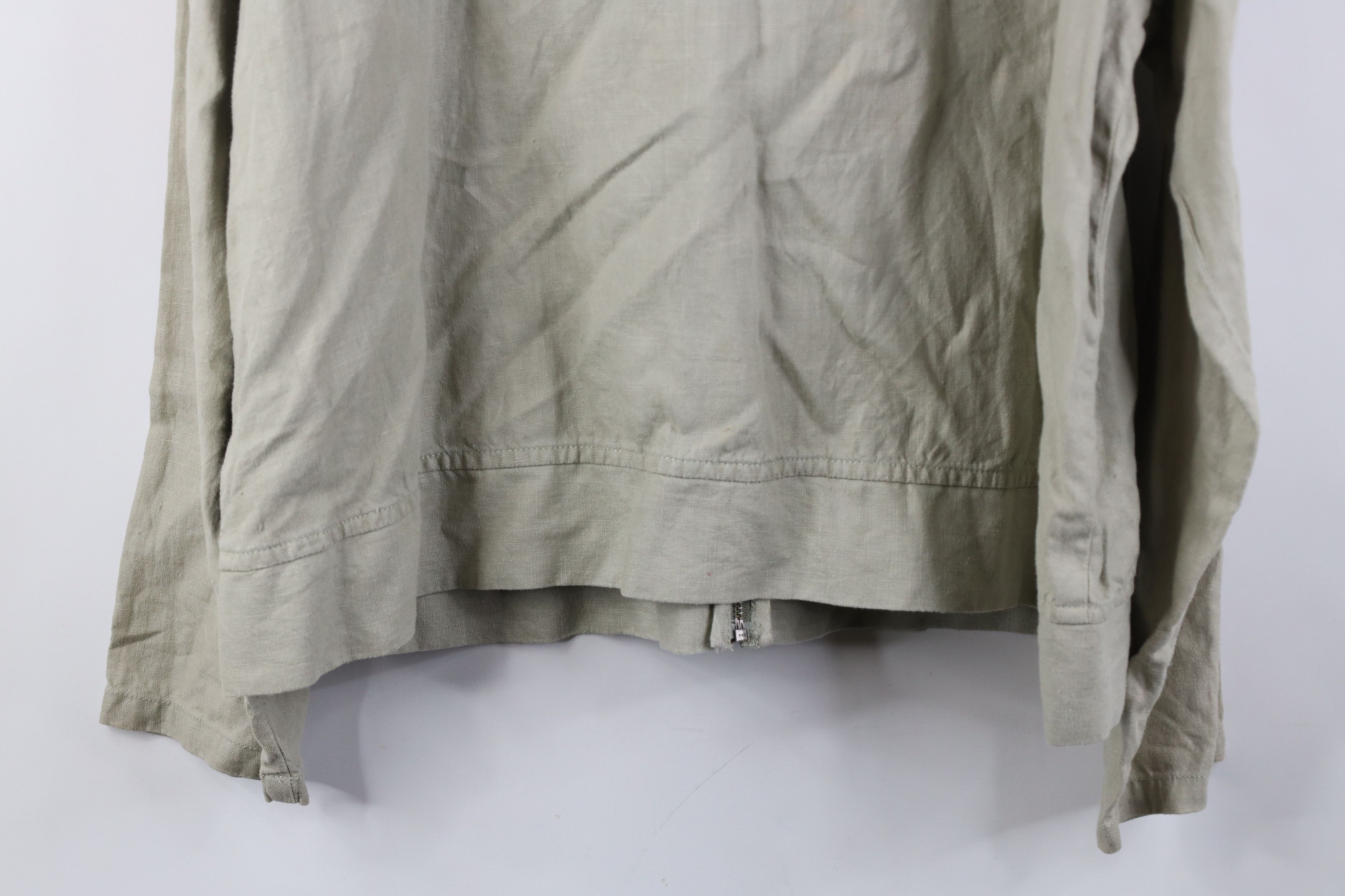 Eddie Bauer Vintage 90s Eddie Bauer Full Zip Hoodie Jacket Light Green Size US XL / EU 56 / 4 - 11 Thumbnail