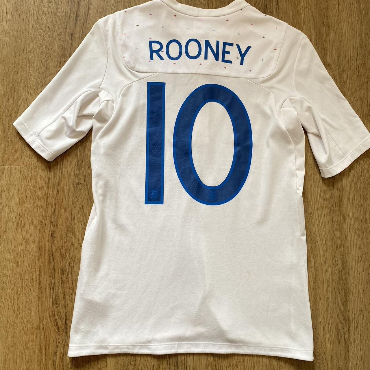 Umbro 2011-12 England *10 Rooney Football Shirt Home Size US S / EU 44-46 / 1 - 1 Thumbnail