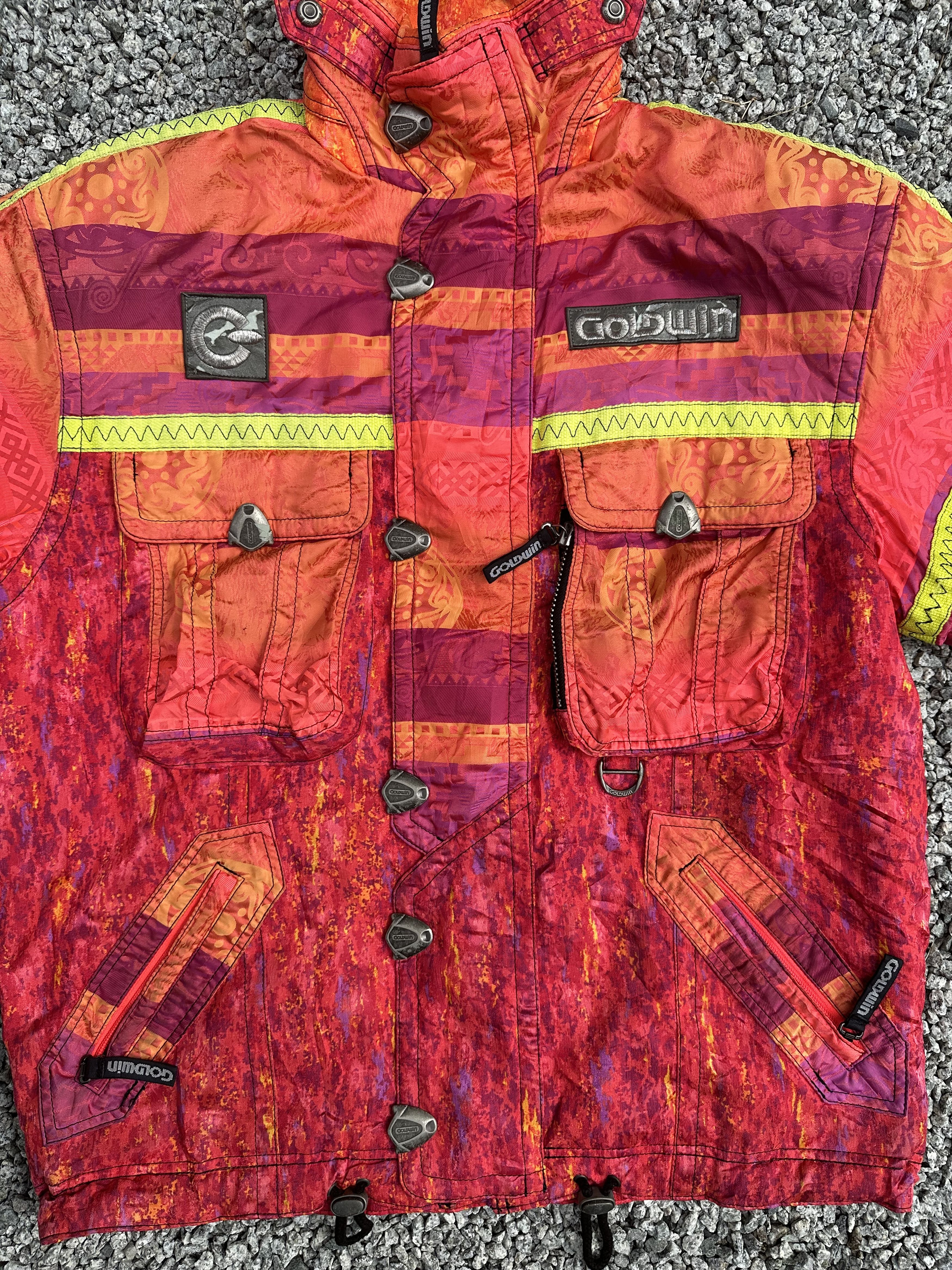 Ellesse × Goldwin Vintage Goldwin Psychedelic Ski Jacket Size US M / EU 48-50 / 2 - 11 Thumbnail