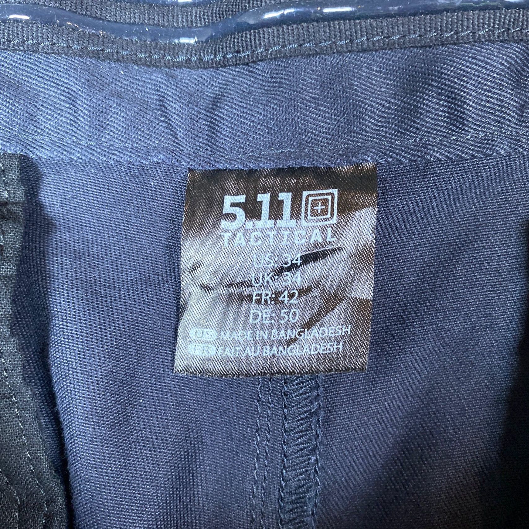 Vintage 5.11 Tactical Series Mens Pants Navy Blue Utility Workwear Stretch 34 Size US 34 / EU 50 - 5 Thumbnail