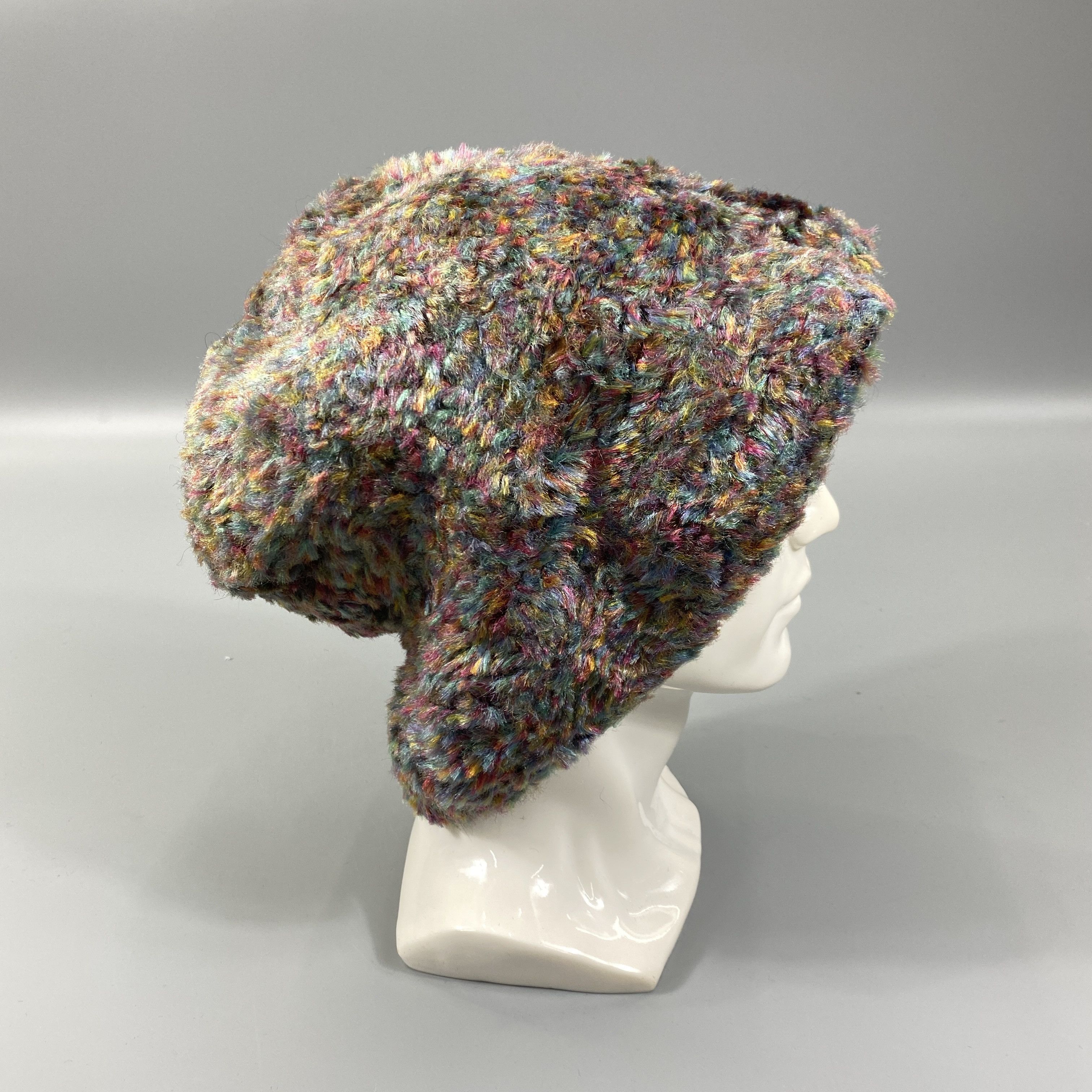 Japanese Brand Multicolor Wool Snow Cap Beanie -BN1123 Size ONE SIZE - 3 Thumbnail