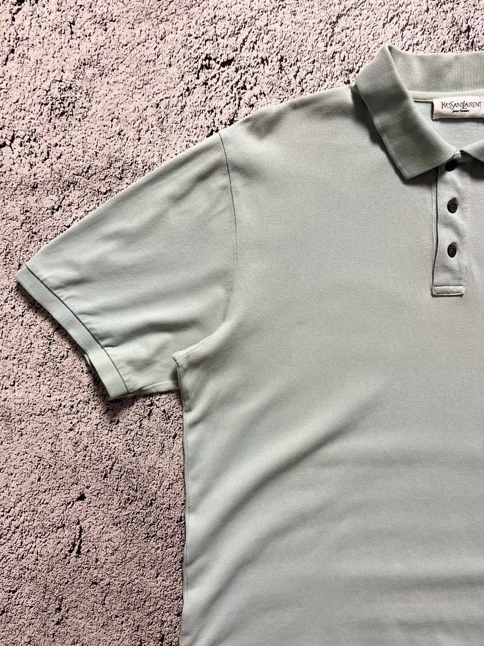 Vintage × Yves Saint Laurent Yves Saint Laurent Men's T-Shirt Polo Size XL Size US XL / EU 56 / 4 - 2 Thumbnail
