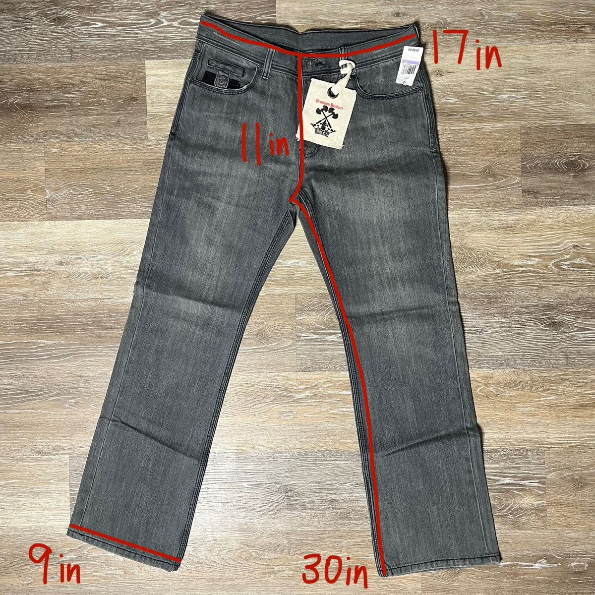 Black Label vintage blac label gothic denim Size US 32 / EU 48 - 2 Thumbnail
