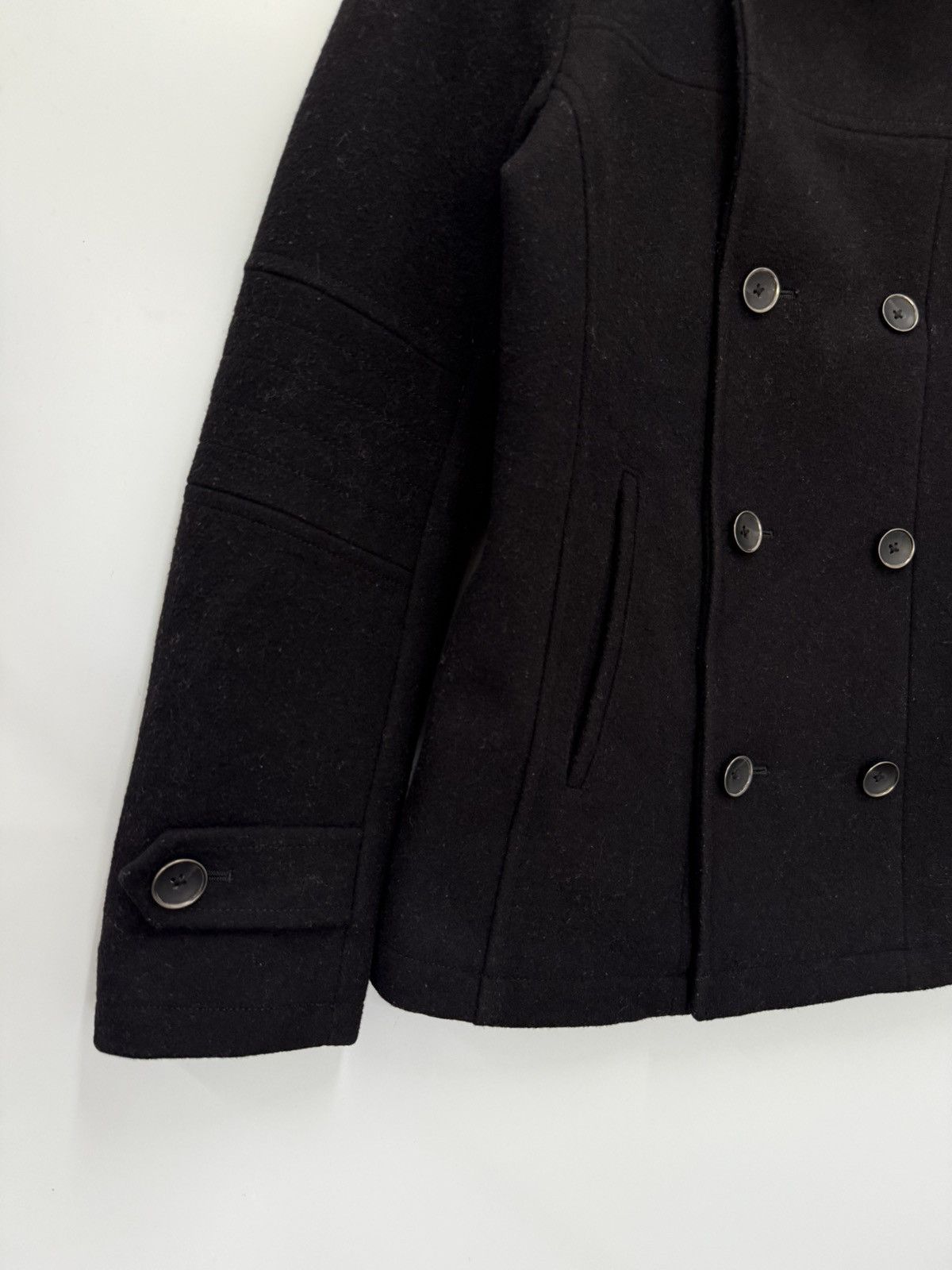 Japanese Brand 🔥 VANQUISH WOOL PEACOAT Size US S / EU 44-46 / 1 - 3 Thumbnail