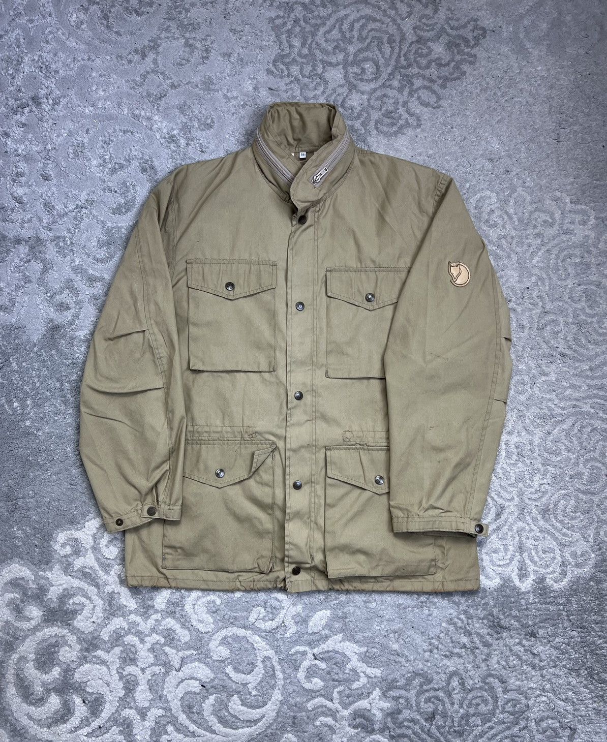 Fjallraven Fjallraven Vintage 80's Cargo Jacket Multi-Pocket Logo Size US XL / EU 56 / 4 - 2 Thumbnail