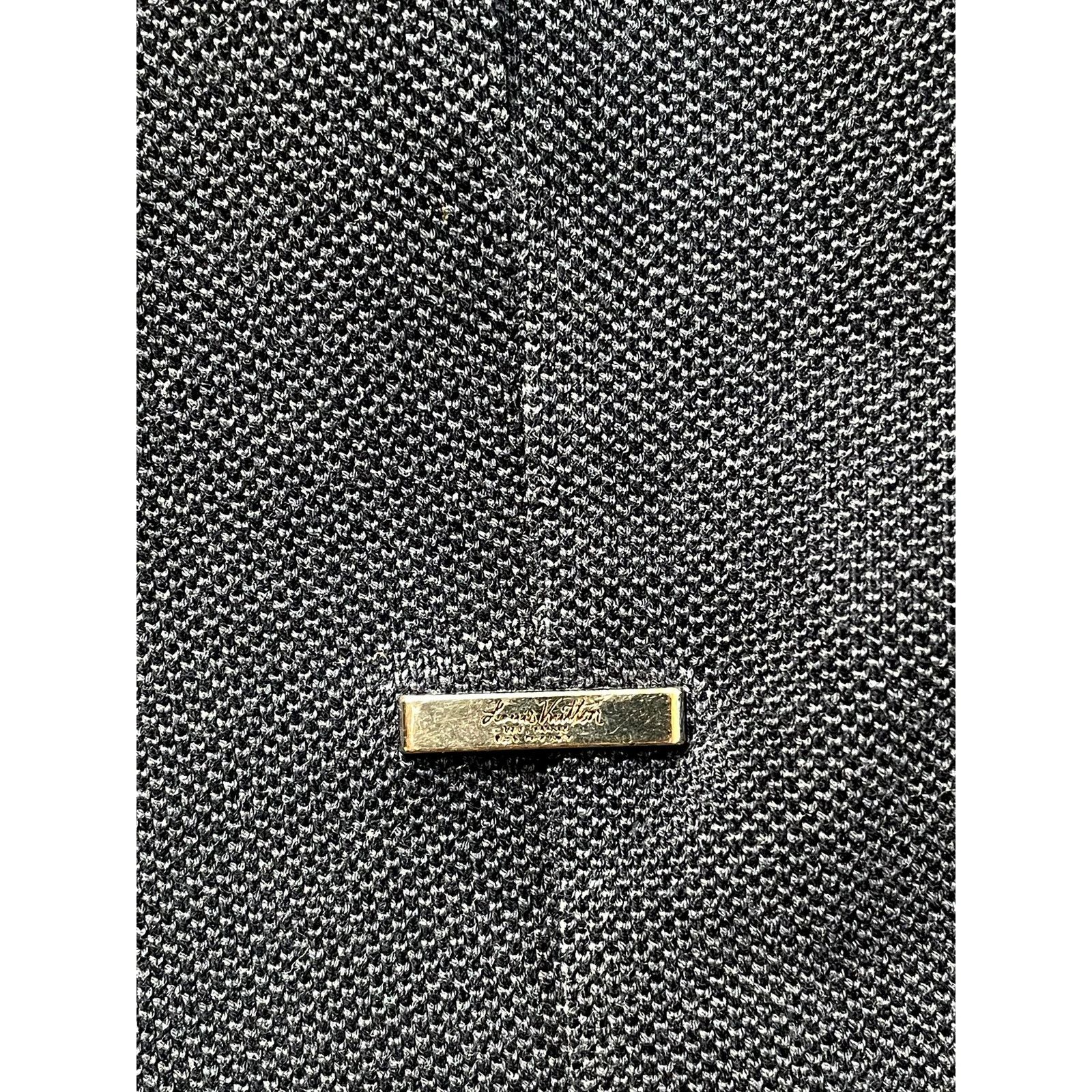 Louis Vuitton Louis Vuitton "Damier Knit" Navy Tee Size US XL / EU 56 / 4 - 4 Thumbnail
