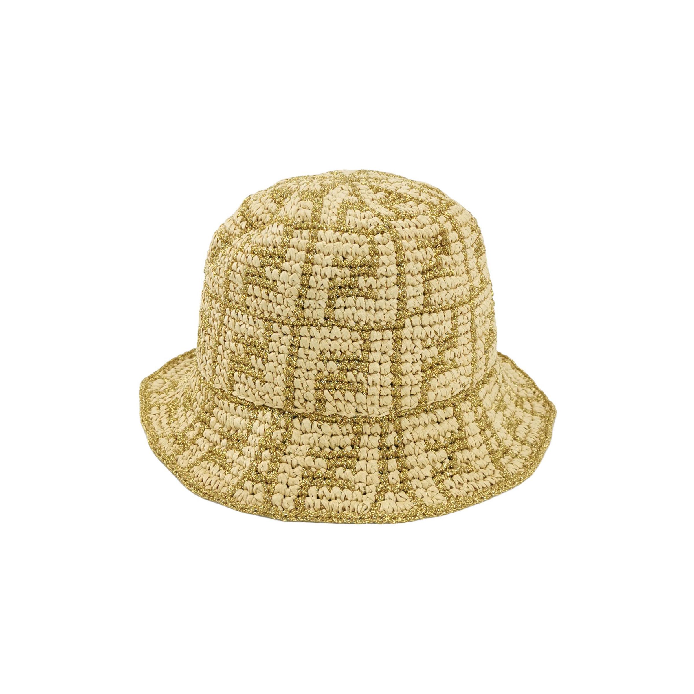 Fendi Fendi FF Logo Bucket Hat S/M Size ONE SIZE - 1 Thumbnail