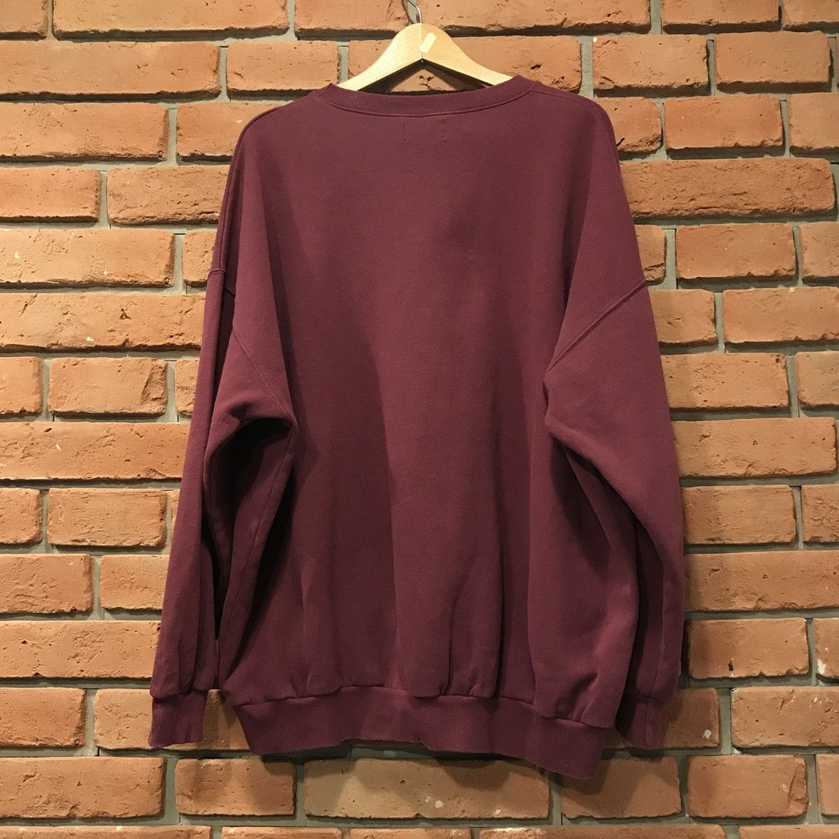 Vintage oversize unisex burgundy crewneck atlanta rugby 90s boxy Size US L / EU 52-54 / 3 - 5 Thumbnail