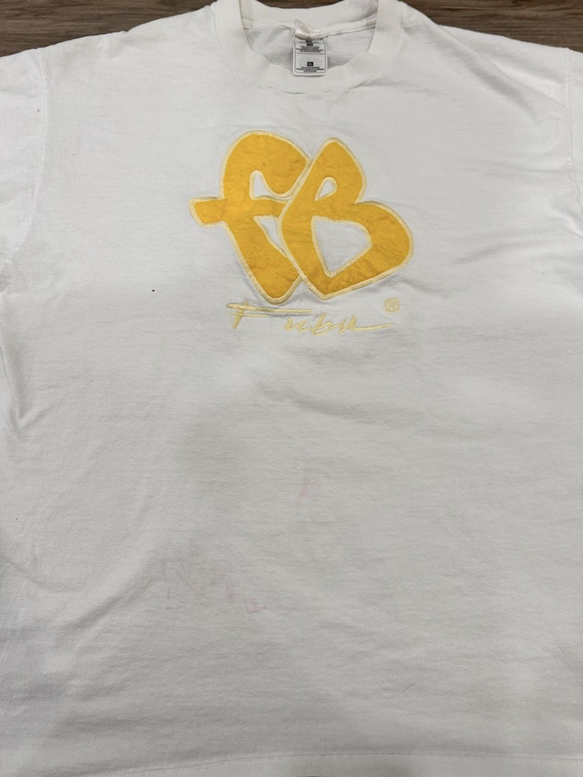 Fubu White and yellow embroidered FUBU t-shirt Size US XL / EU 56 / 4 - 3 Thumbnail