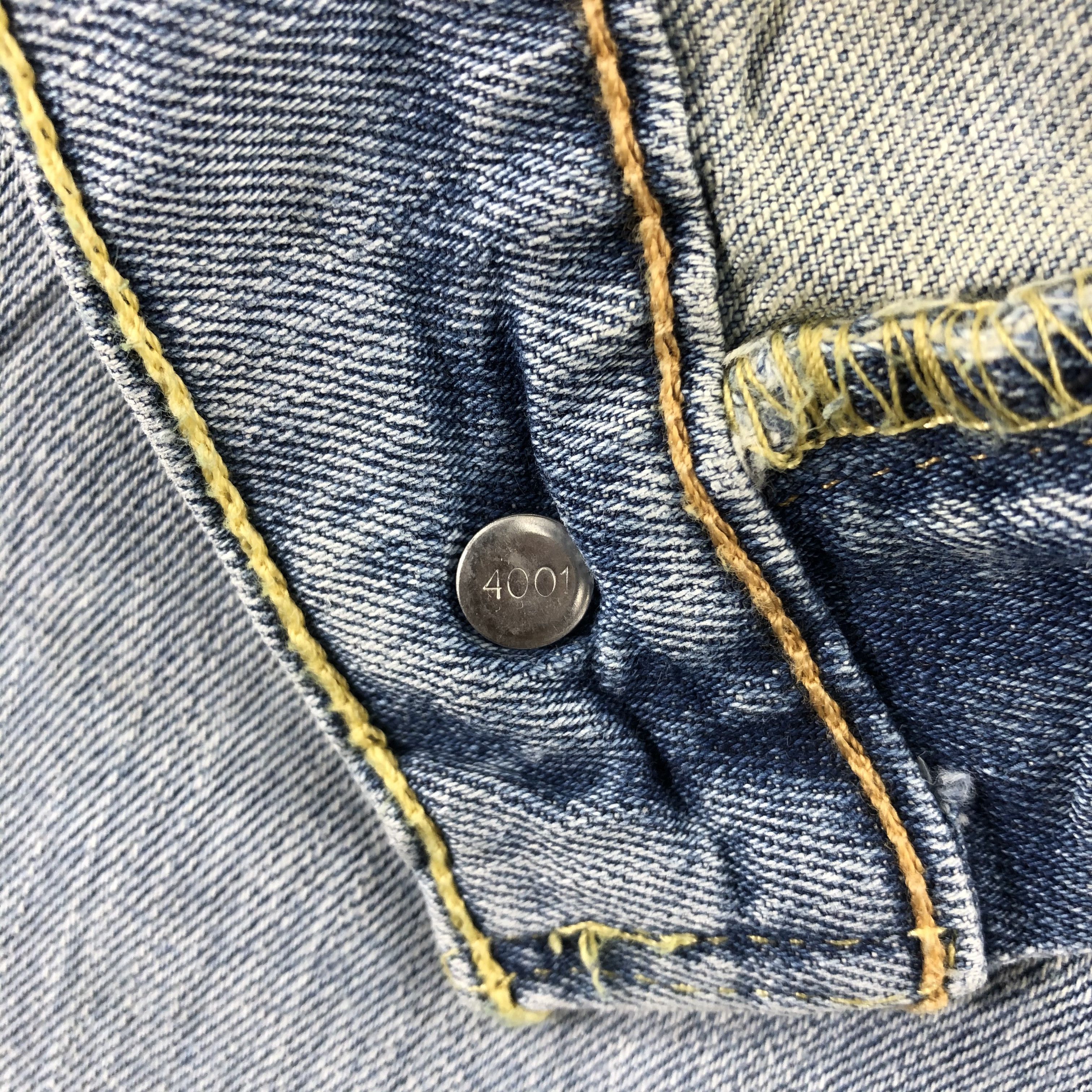 Levi's 90s Vintage Blue Wash Levis 505 Jeans-J2640 Size US 35 - 10 Thumbnail