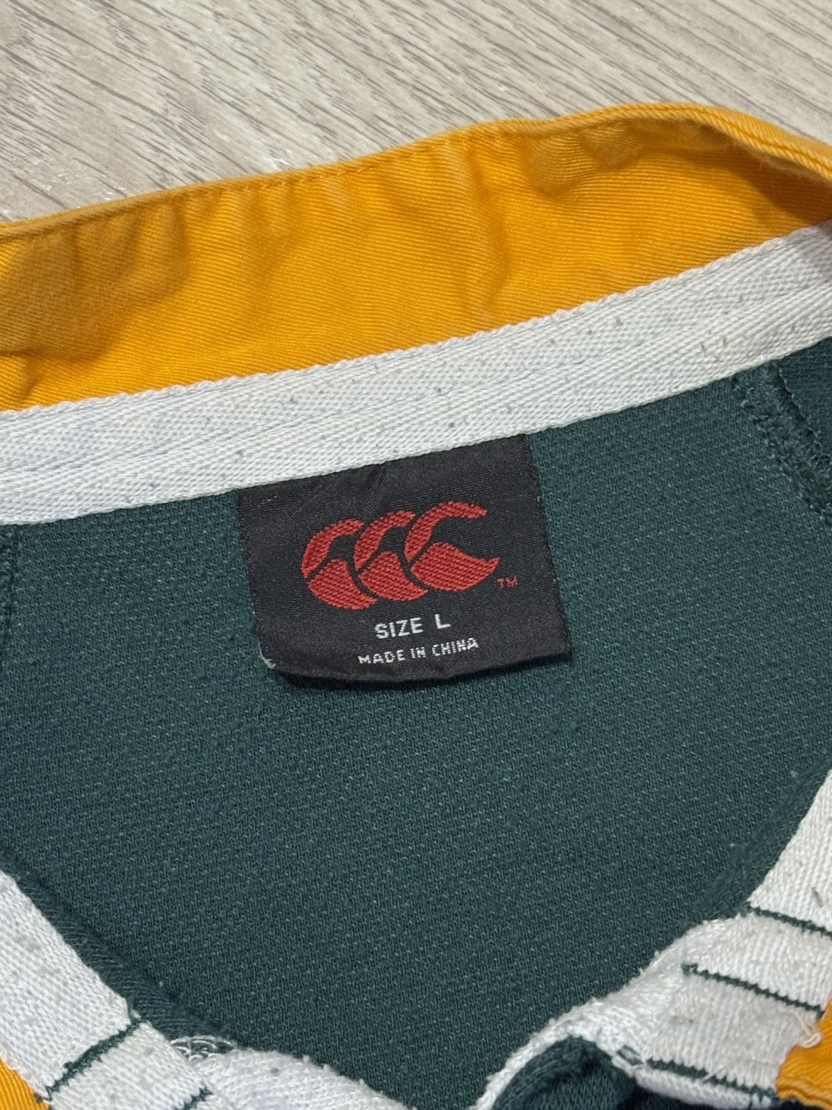 Canterbury of New Zealand 🔷Vintage Canterbury South Africa 2005/06 Rugby Shirt🔷 Size US L / EU 52-54 / 3 - 6 Thumbnail