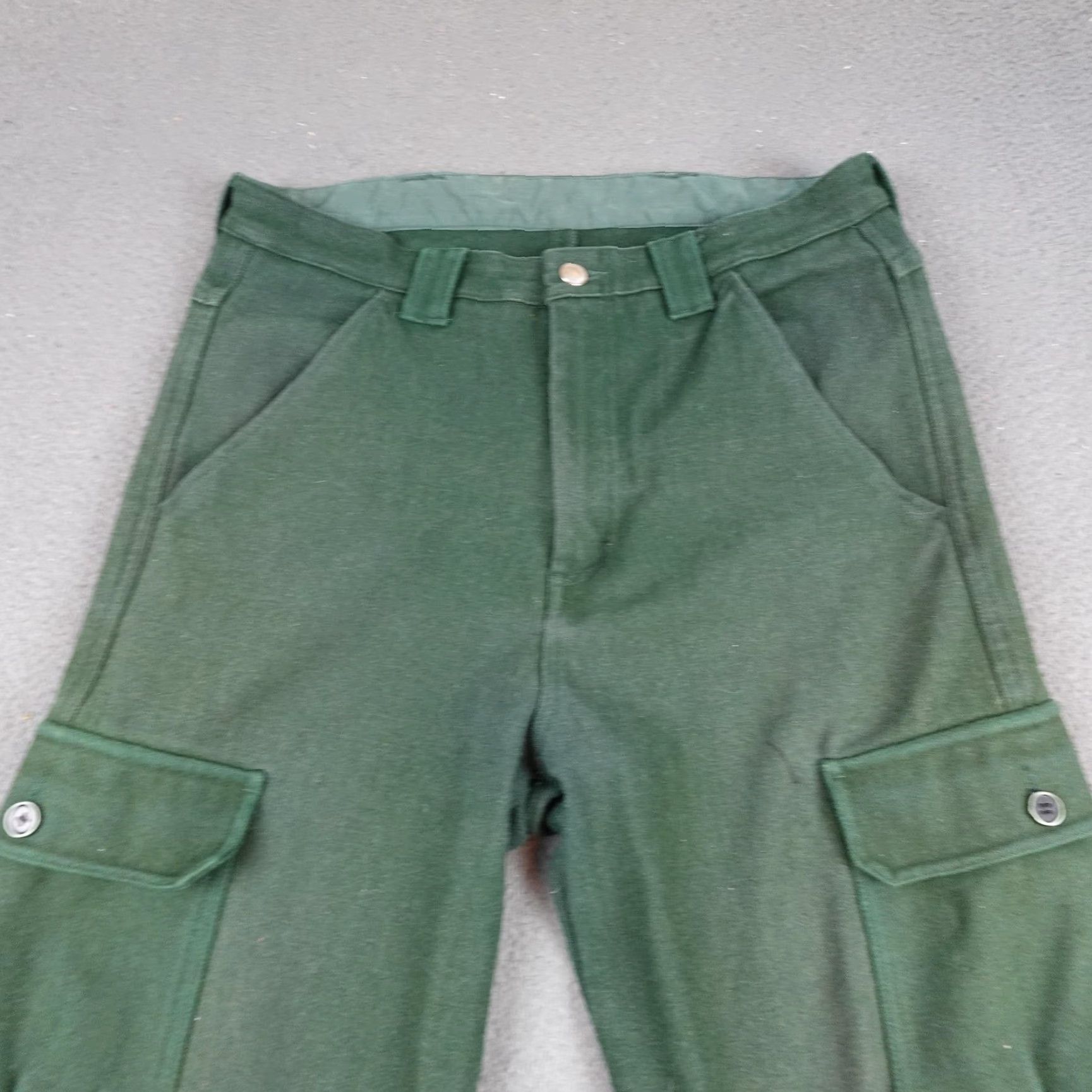 Element VINTAGE WFS Element Gear Pants Mens 34x31 Green Wool Blend Cargo Outdoor Size US 34 / EU 50 - 3 Thumbnail