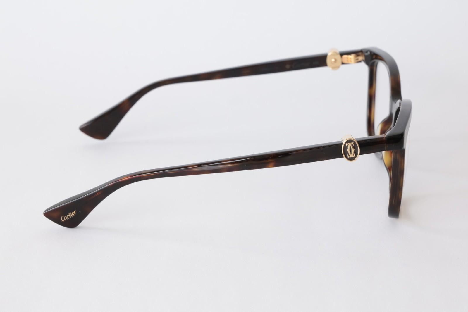 Cartier New Cartier eyewear optical eyeglasses CT0493O 002 havana Size ONE SIZE - 7 Thumbnail